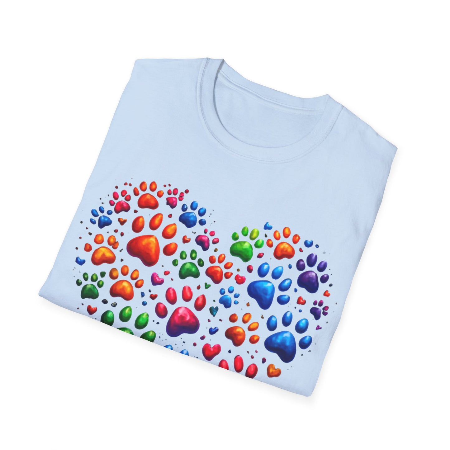Heart of Paws in 3D T-Shirt