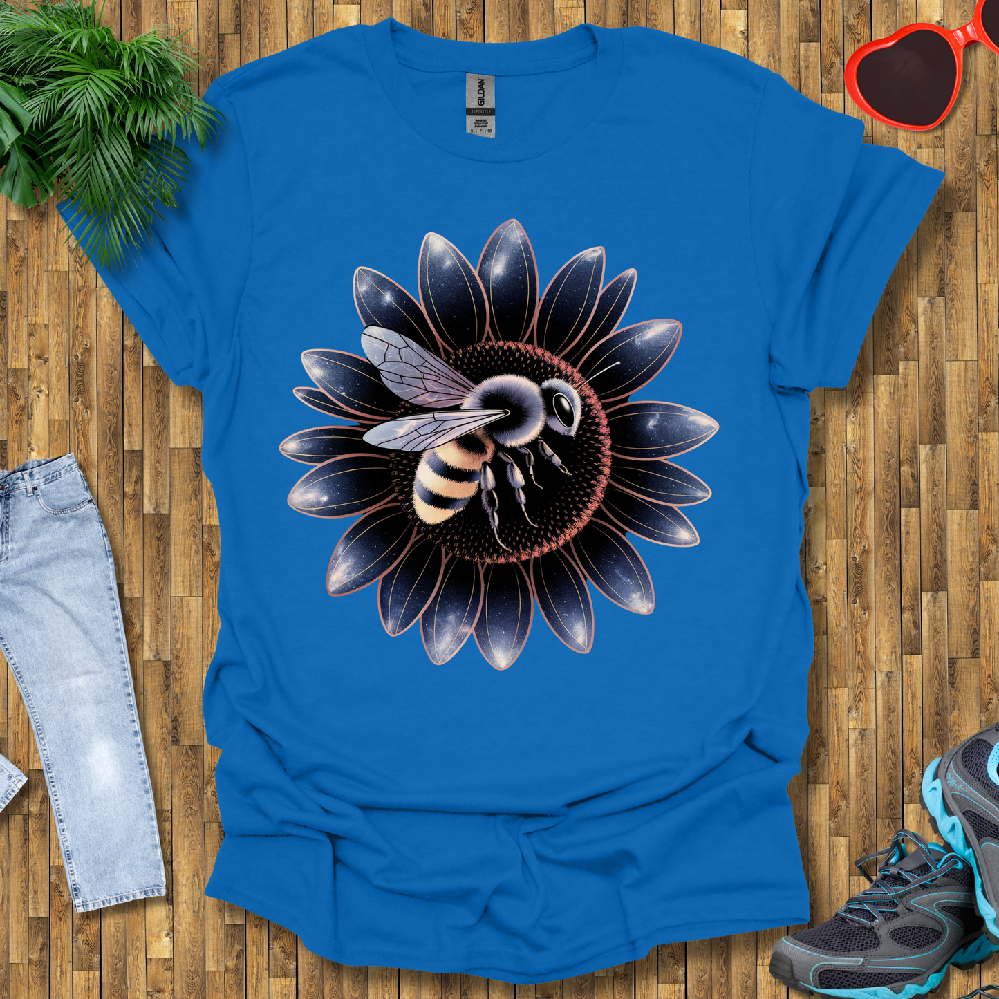Bees on sunflowers T-Shirt