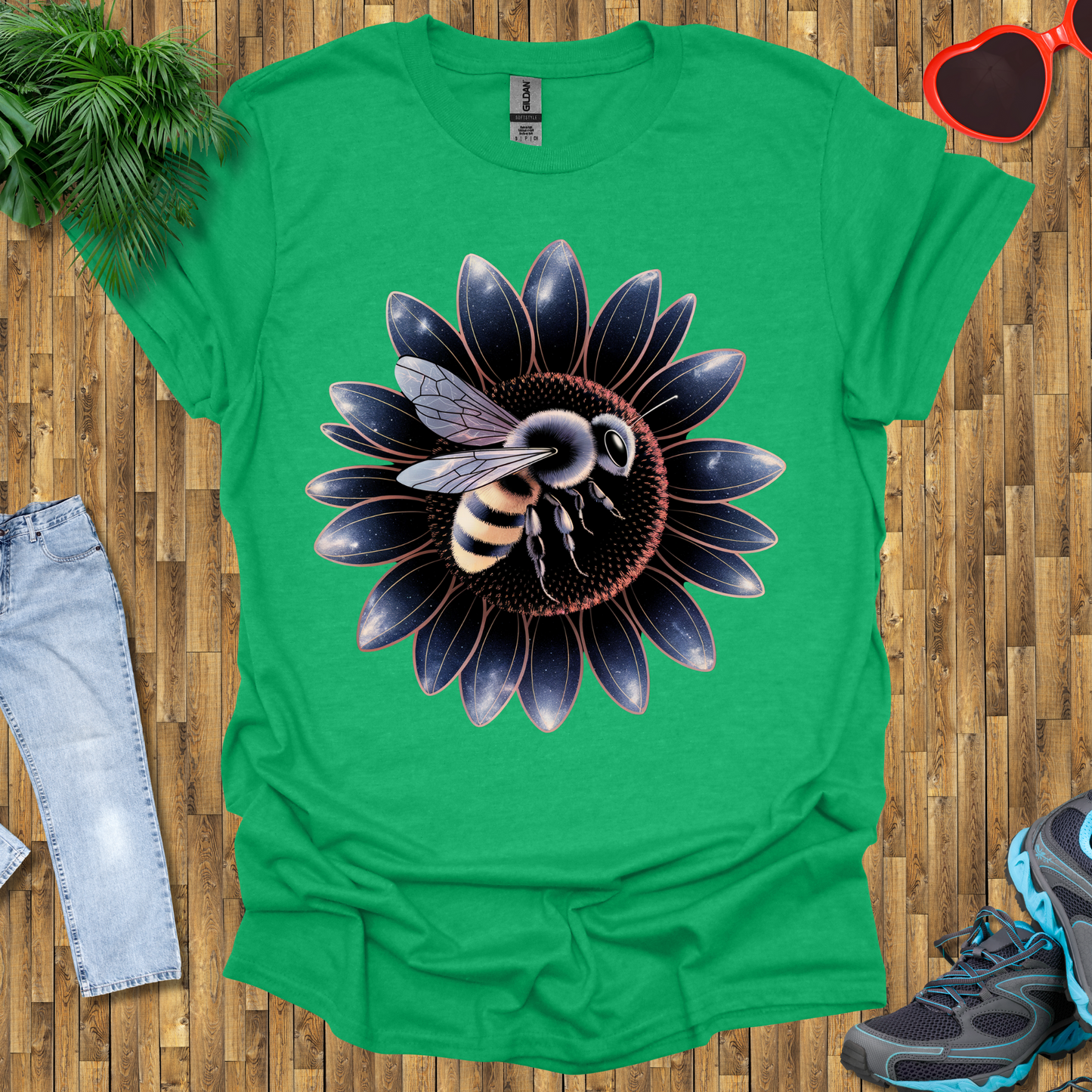 Bees on sunflowers T-Shirt