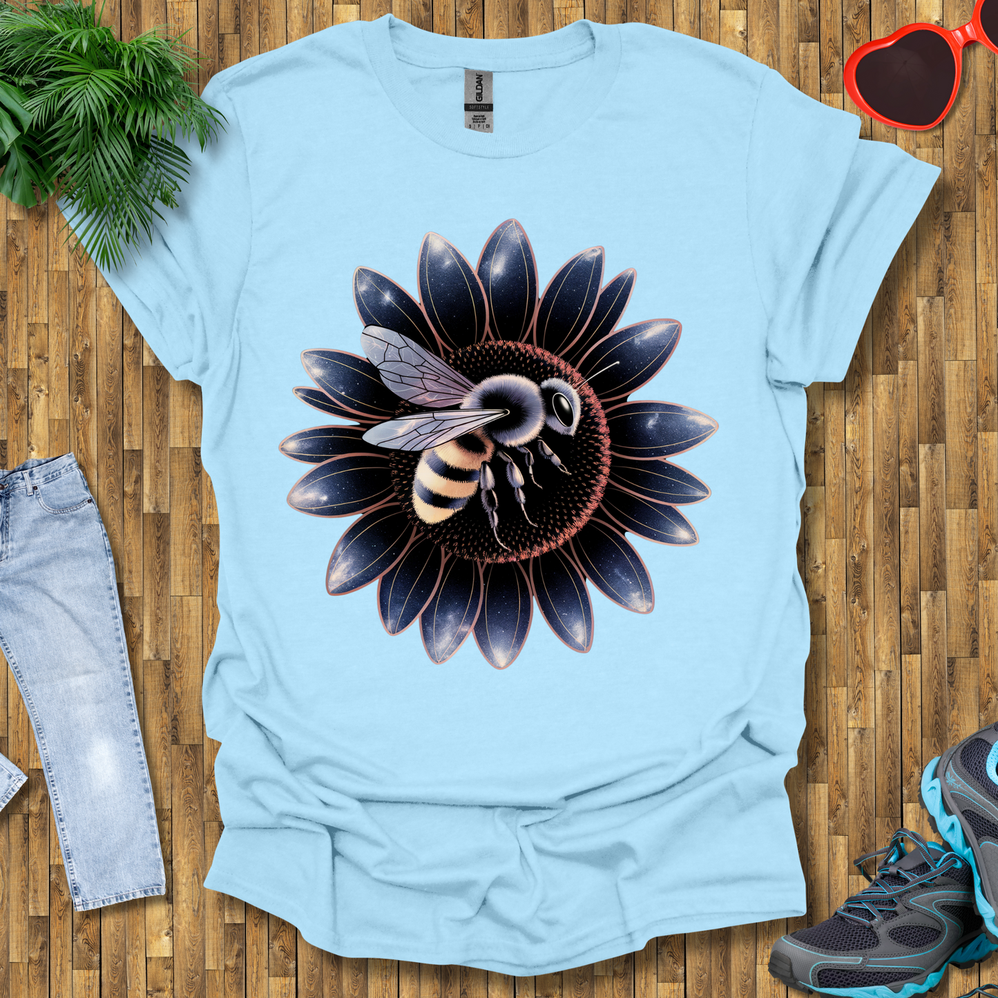 Bees on sunflowers T-Shirt