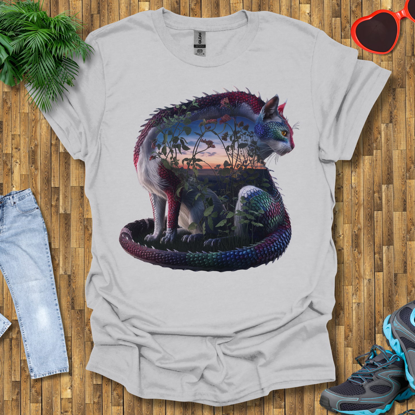 Flora within a dragon cat T-Shirt