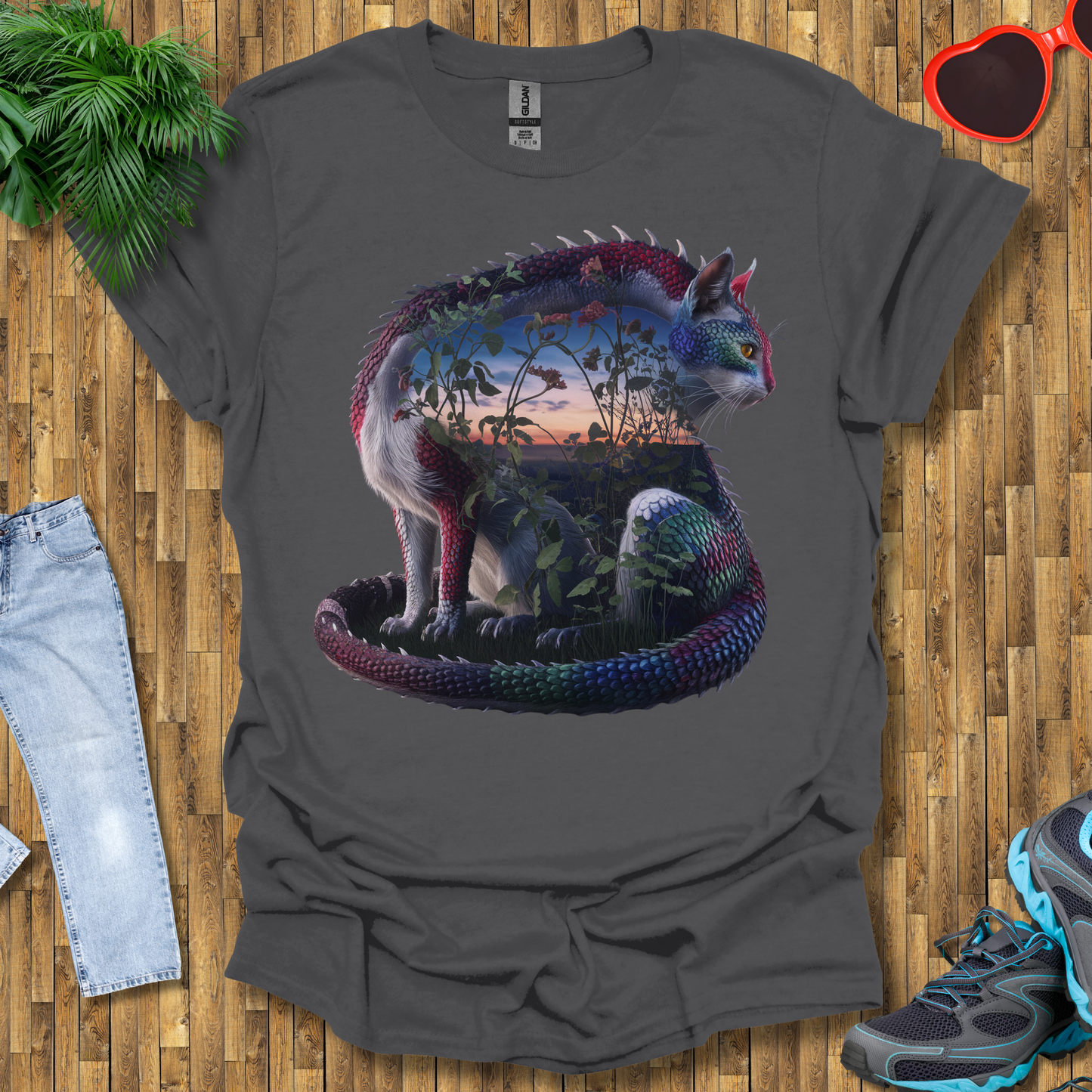 Flora within a dragon cat T-Shirt