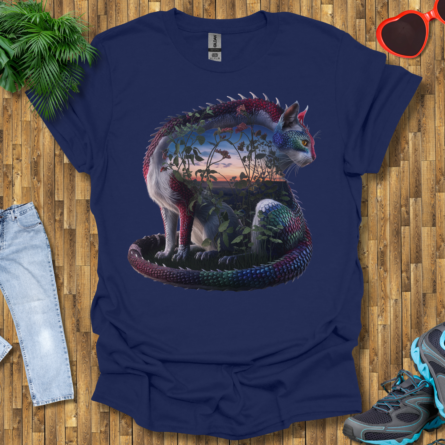 Flora within a dragon cat T-Shirt