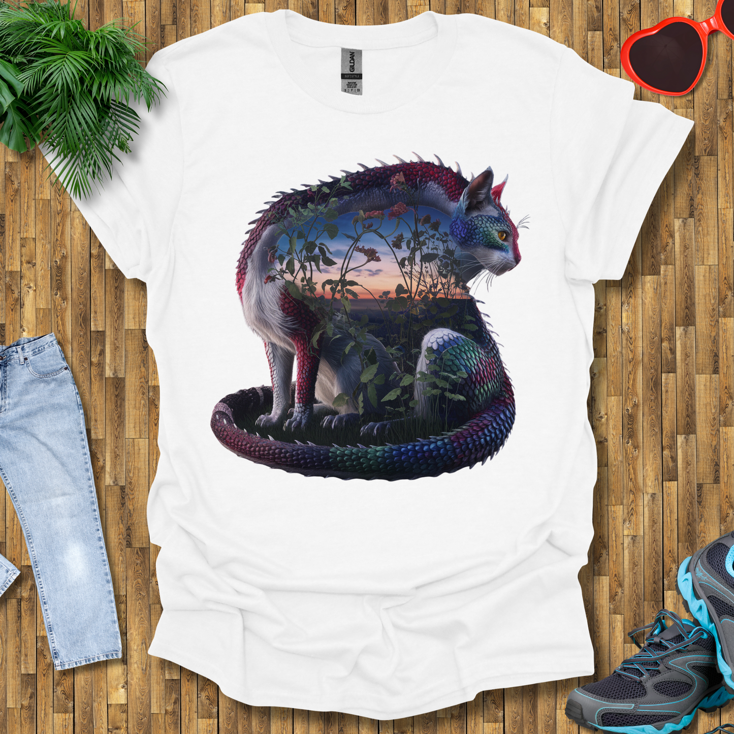 Flora within a dragon cat T-Shirt