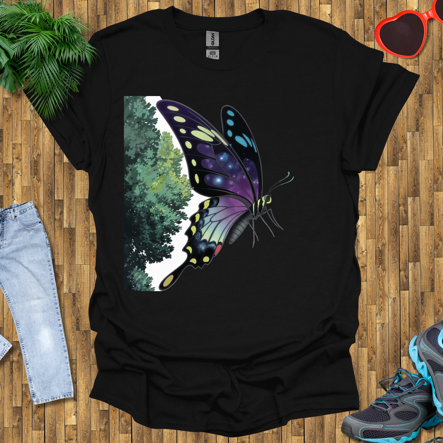 Trees in a butterfly T-Shirt