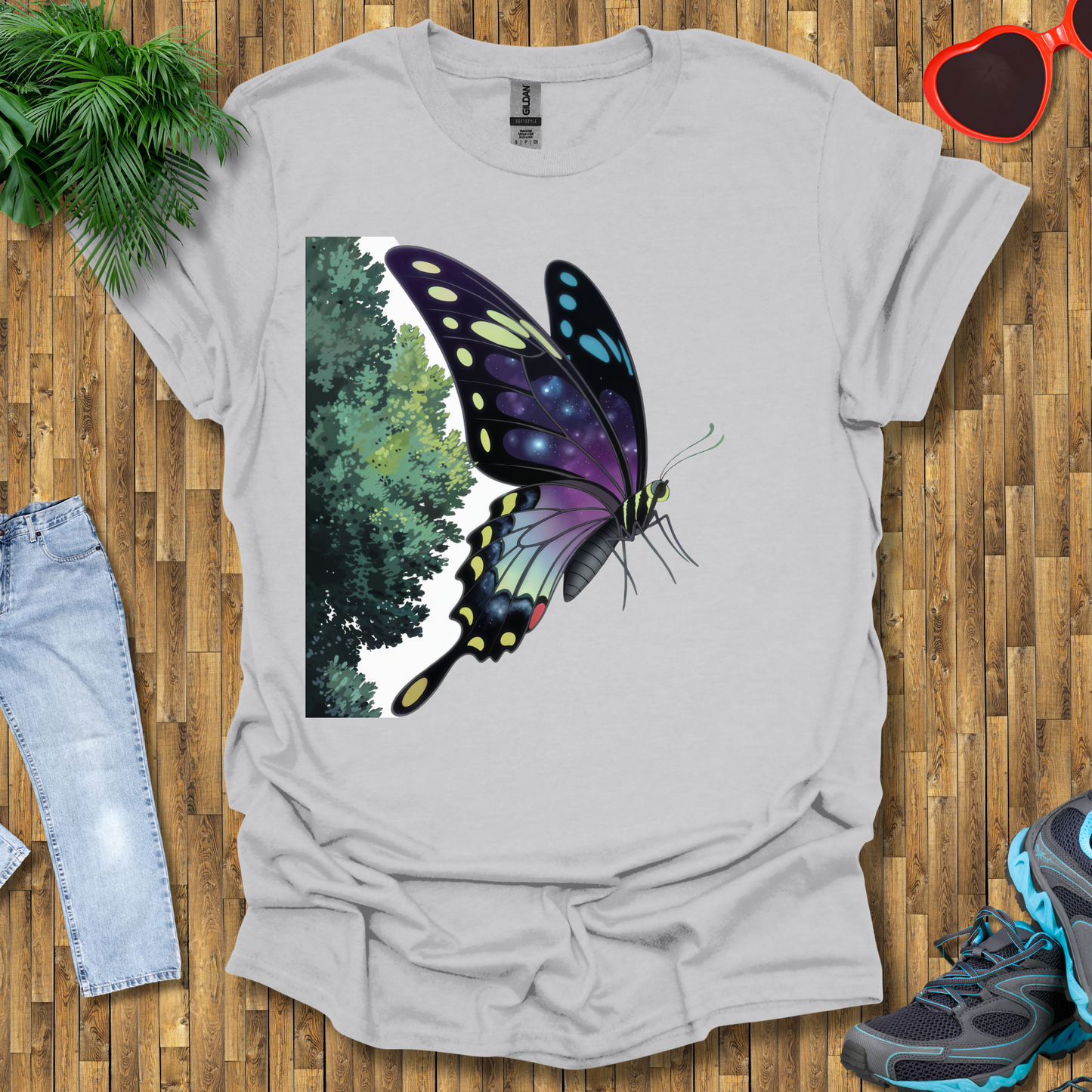 Trees in a butterfly T-Shirt
