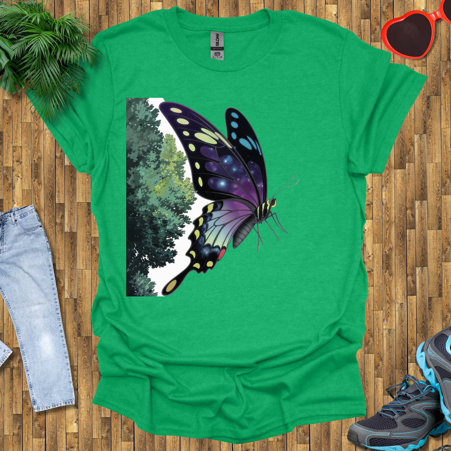 Trees in a butterfly T-Shirt