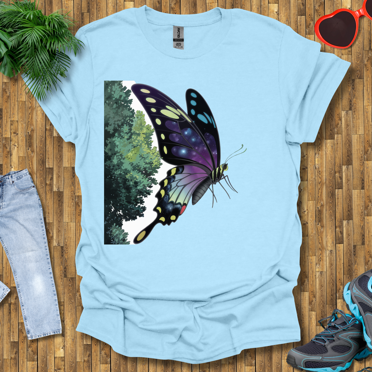 Trees in a butterfly T-Shirt