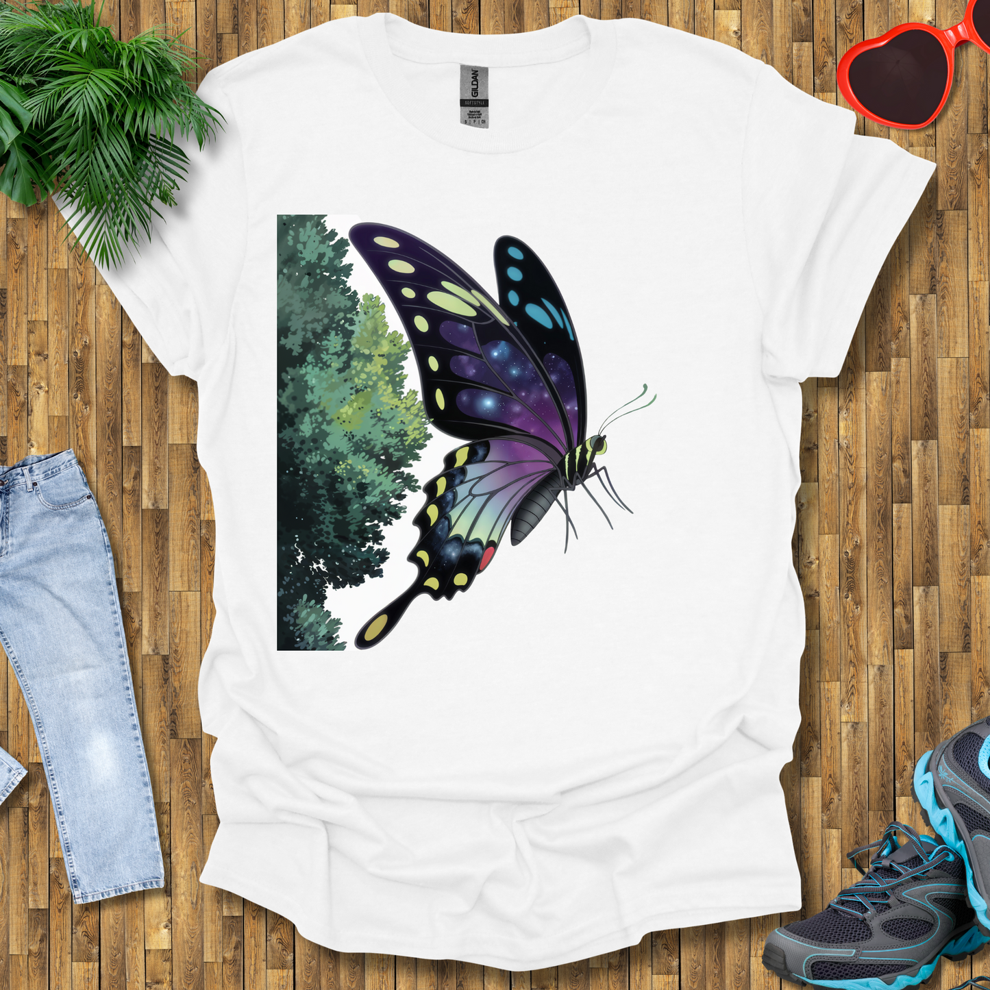 Trees in a butterfly T-Shirt