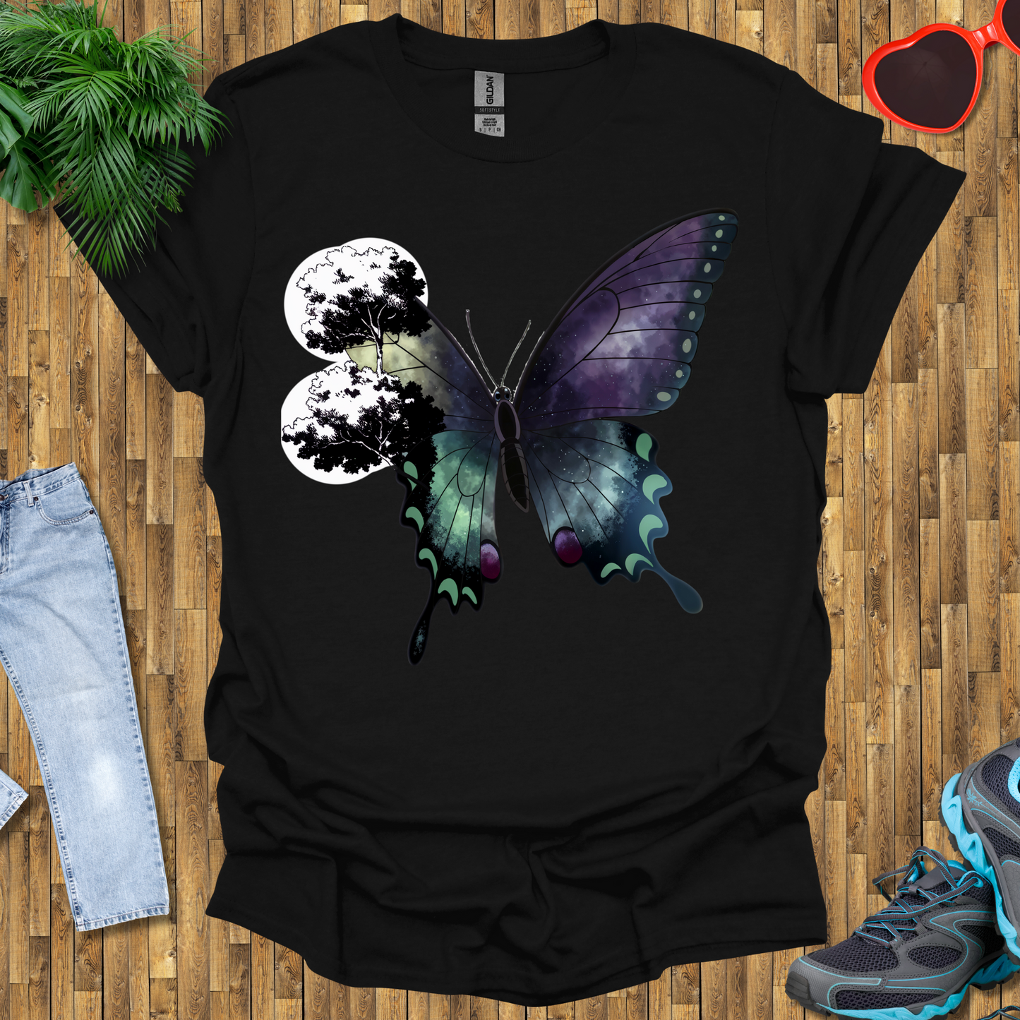Trees in a butterfly T-Shirt