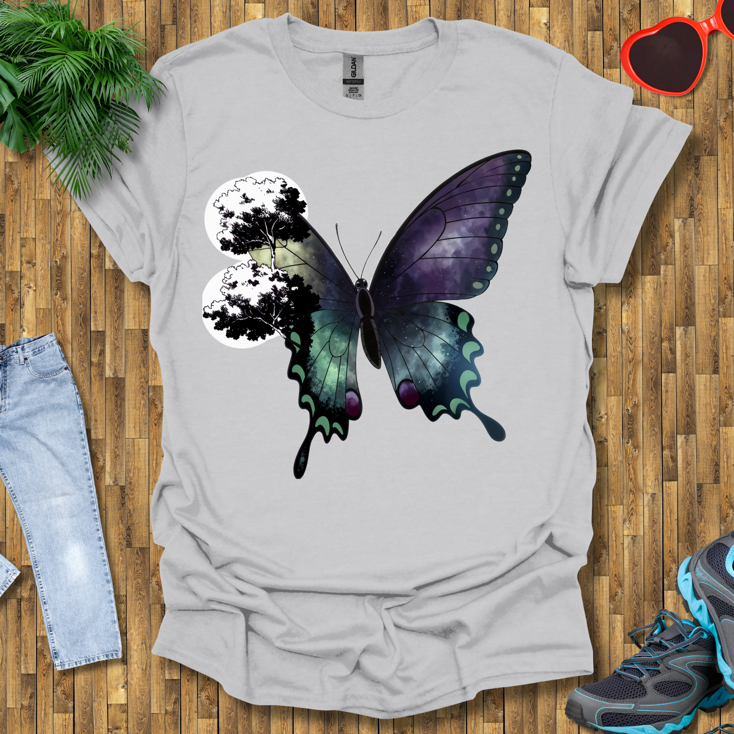 Trees in a butterfly T-Shirt