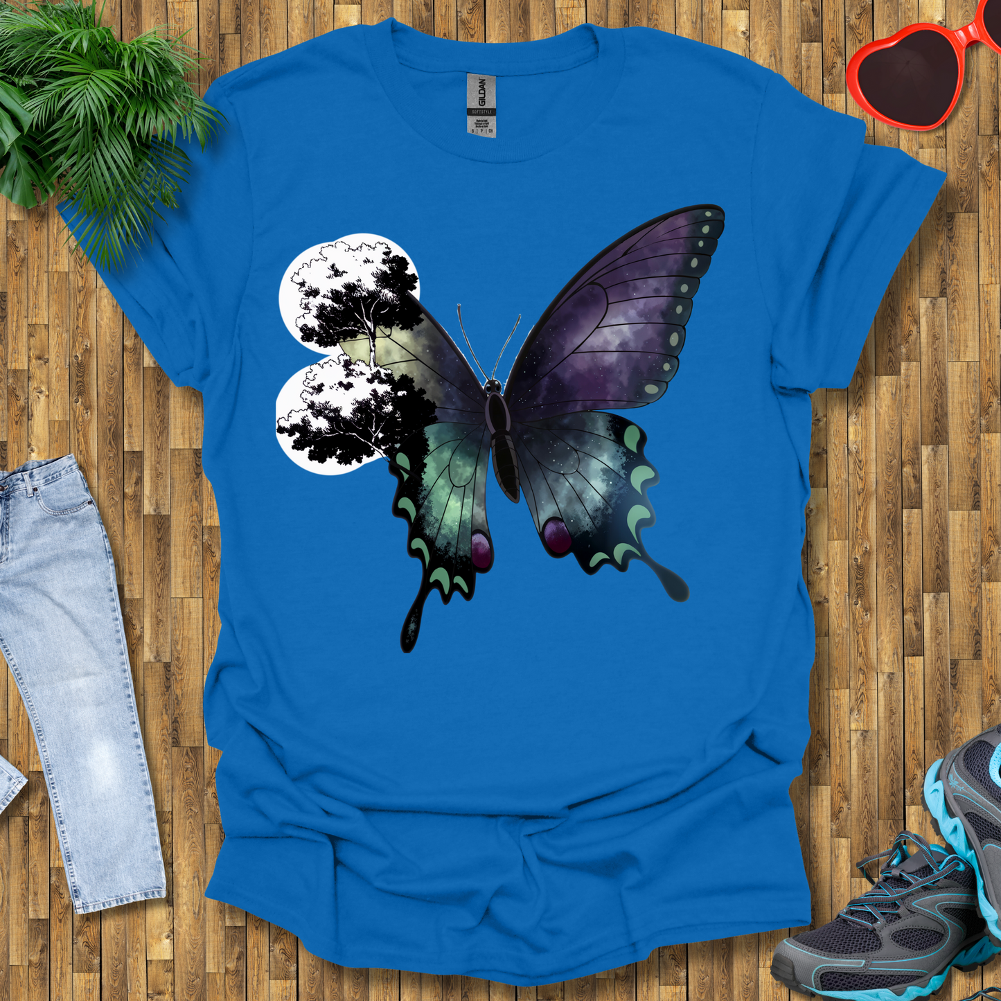 Trees in a butterfly T-Shirt
