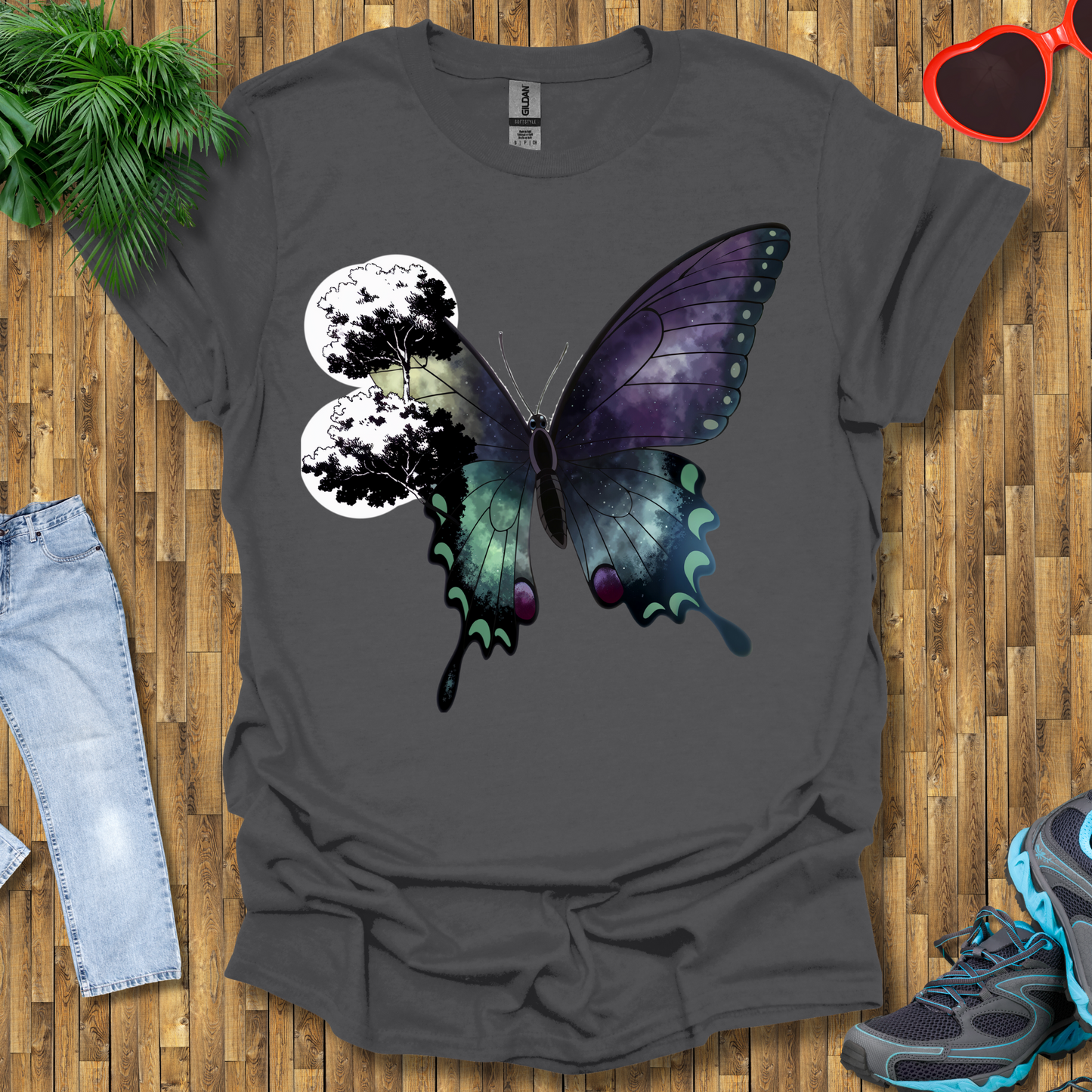 Trees in a butterfly T-Shirt