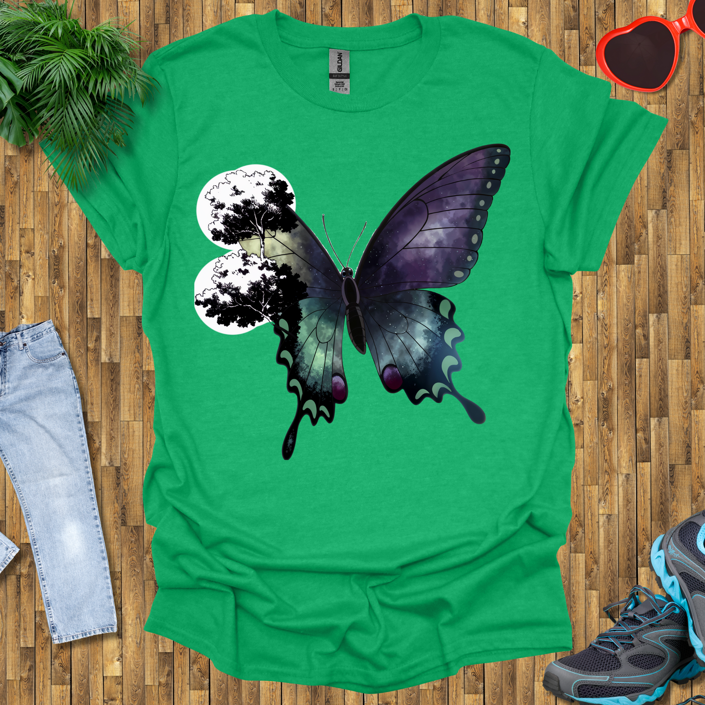 Trees in a butterfly T-Shirt