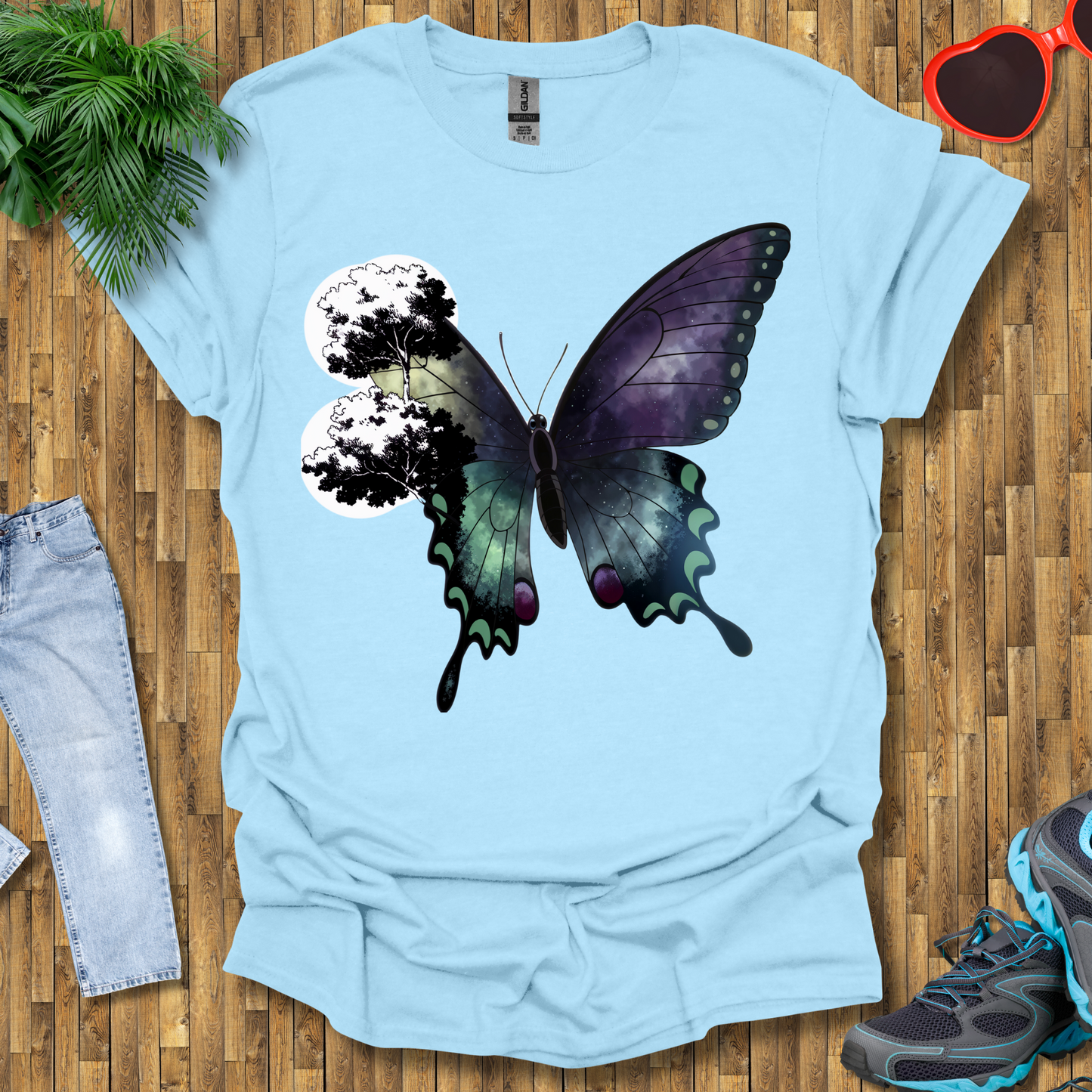Trees in a butterfly T-Shirt
