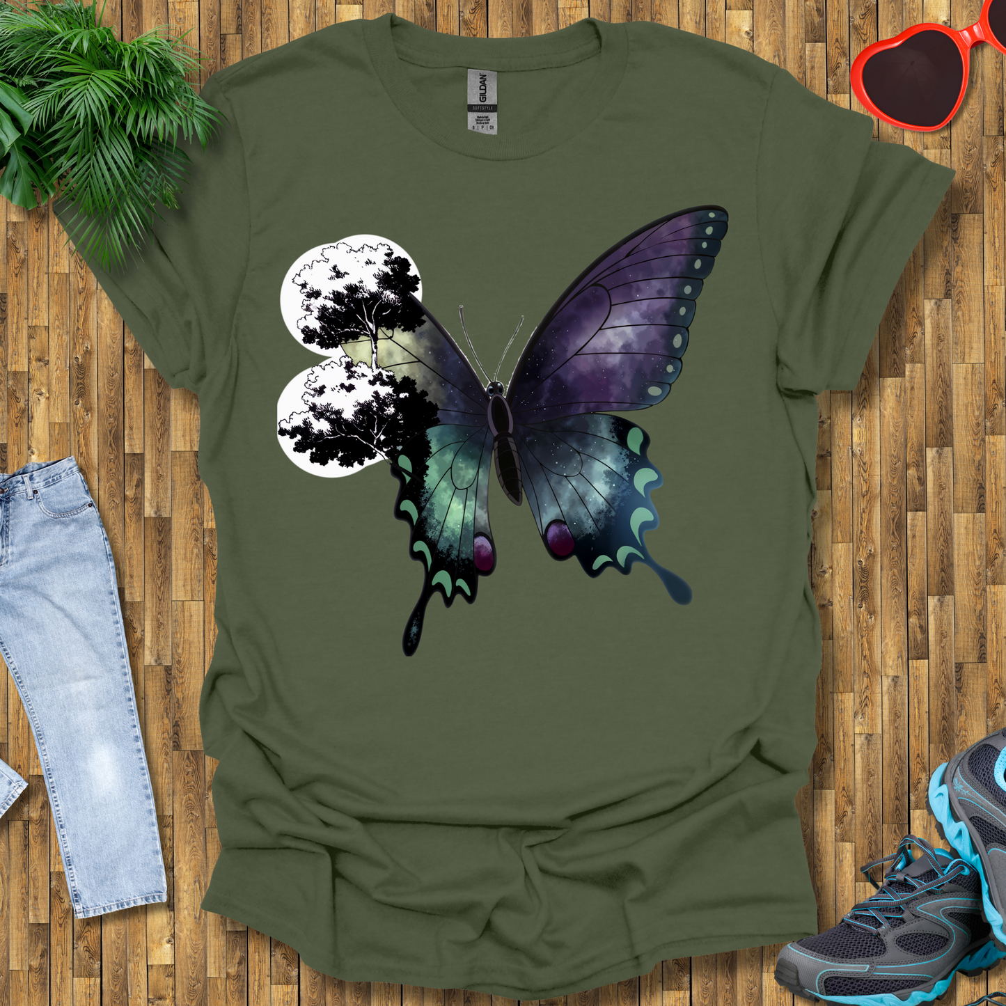Trees in a butterfly T-Shirt