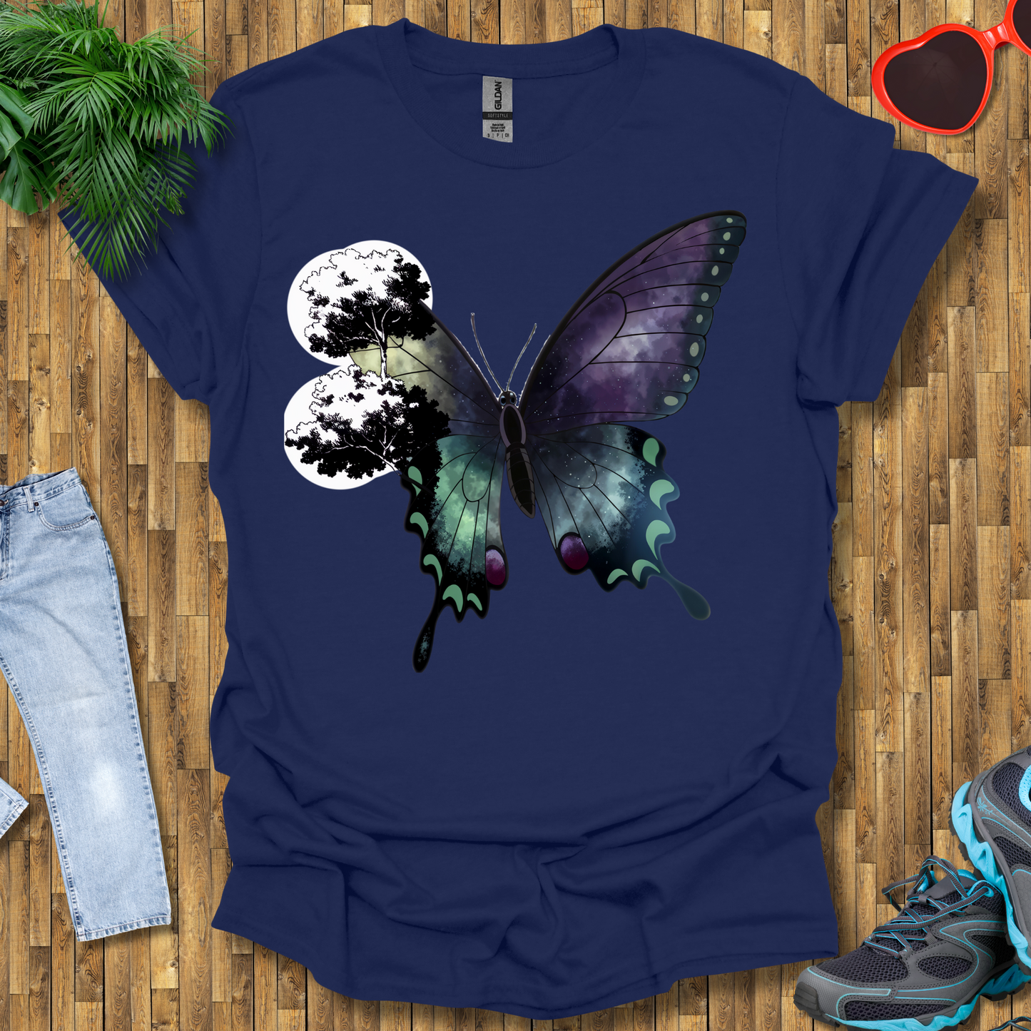 Trees in a butterfly T-Shirt