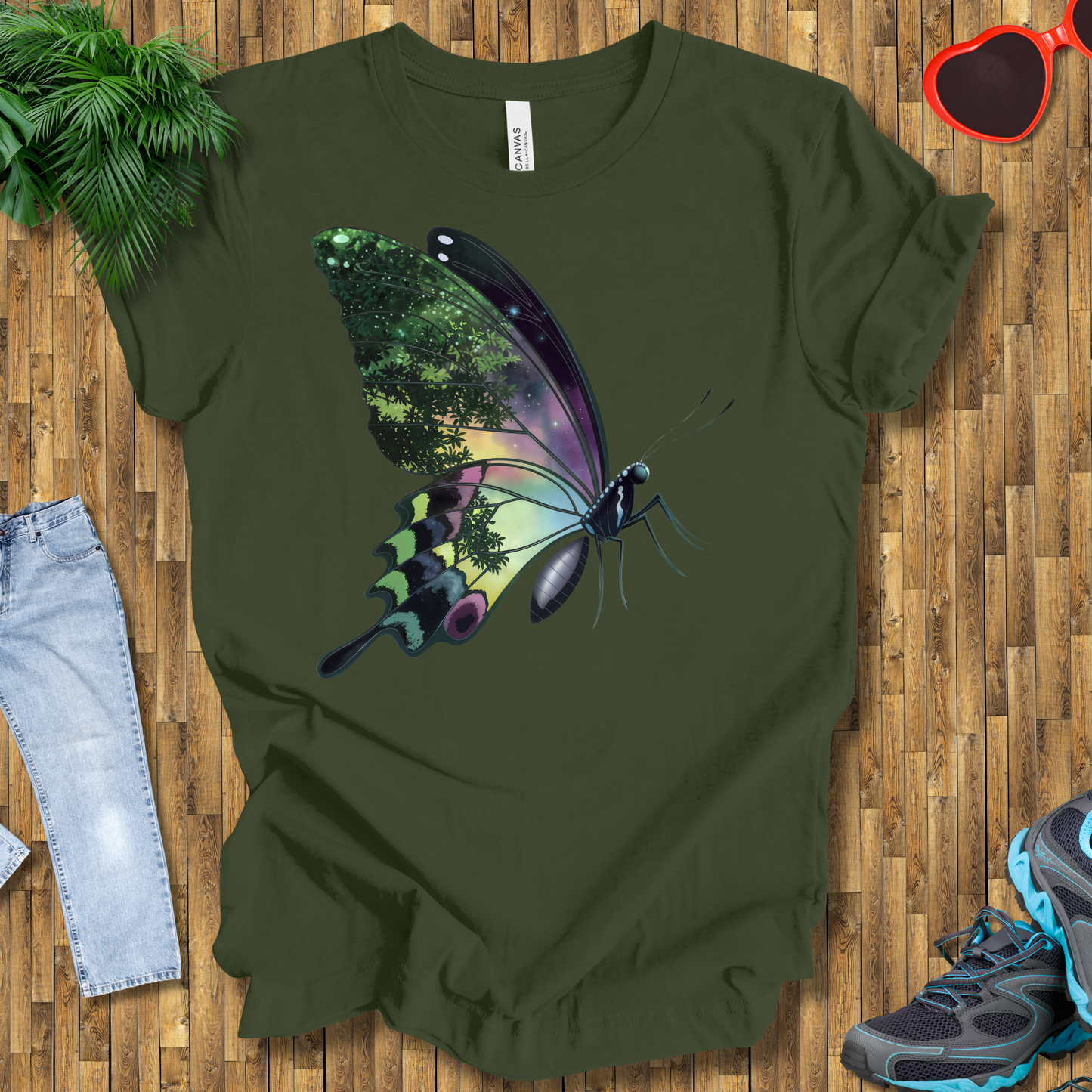 Trees in a butterfly T-Shirt