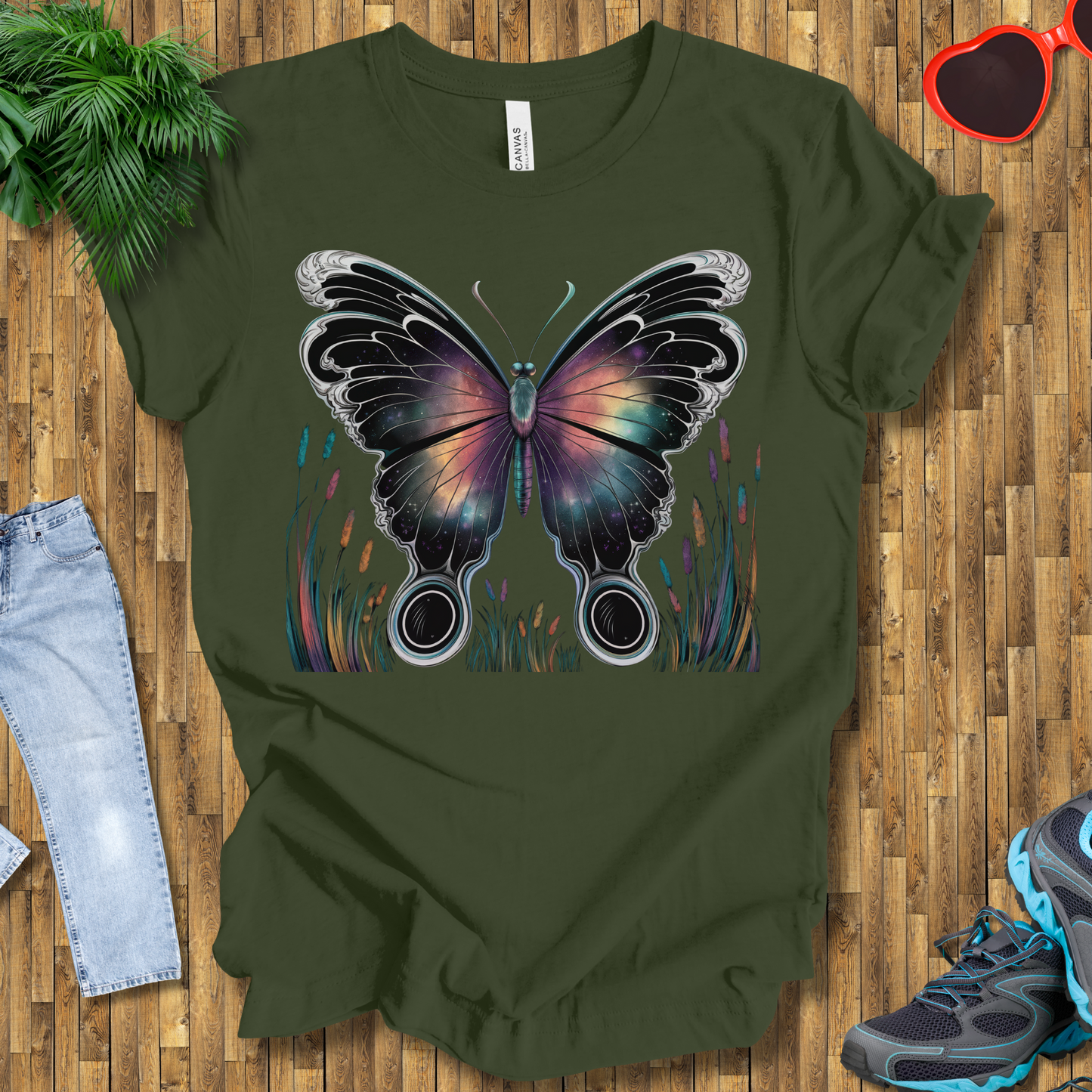 Butterflies in grasses T-Shirt