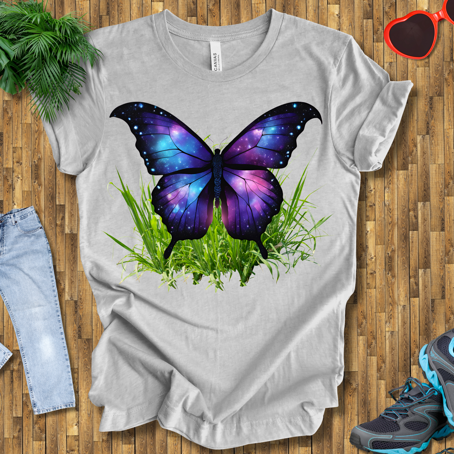 Butterflies in grasses T-Shirt