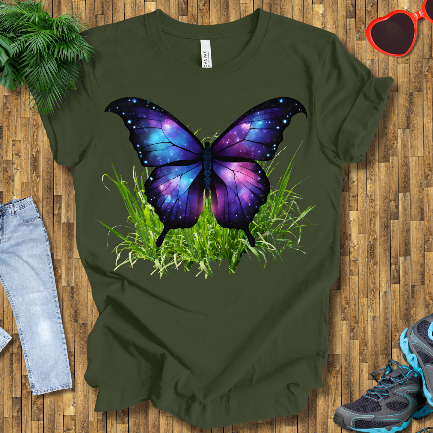 Butterflies in grasses T-Shirt