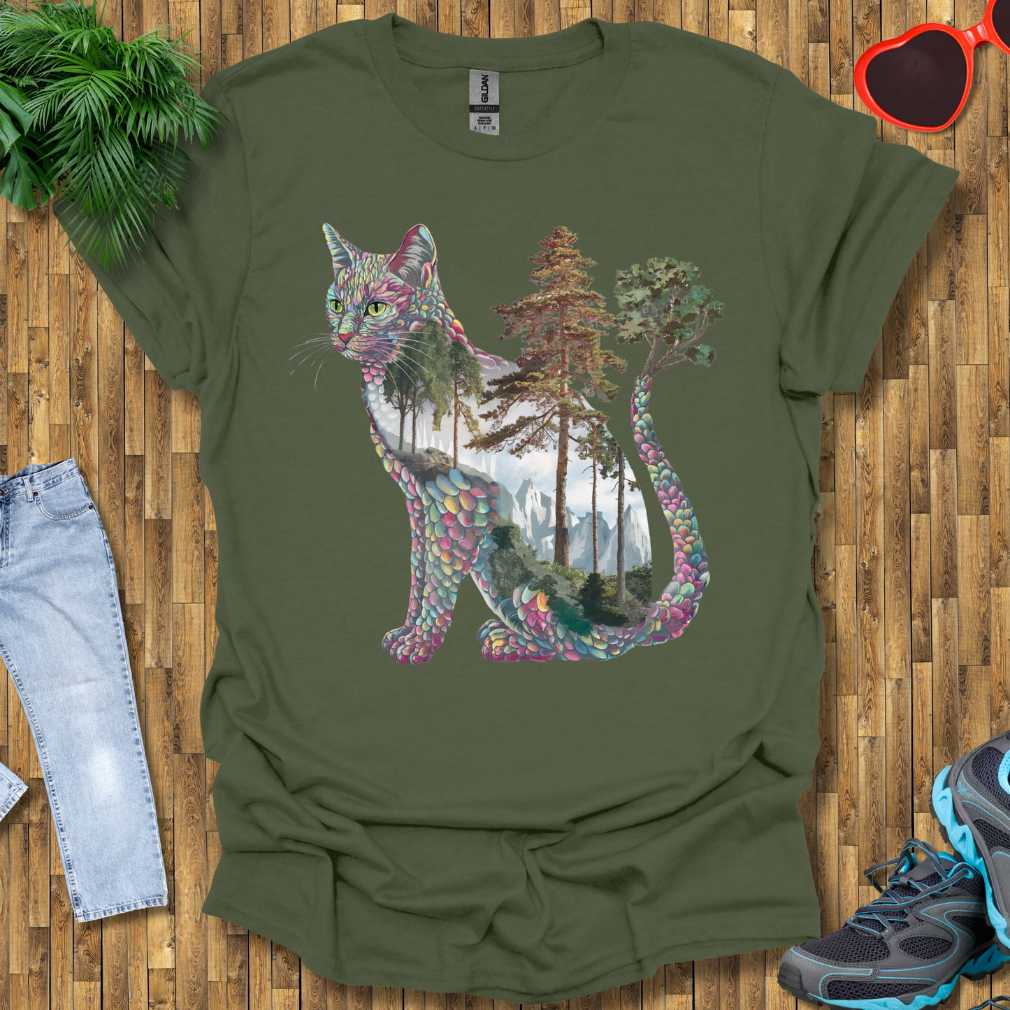 Flora within a dragon cat T-Shirt