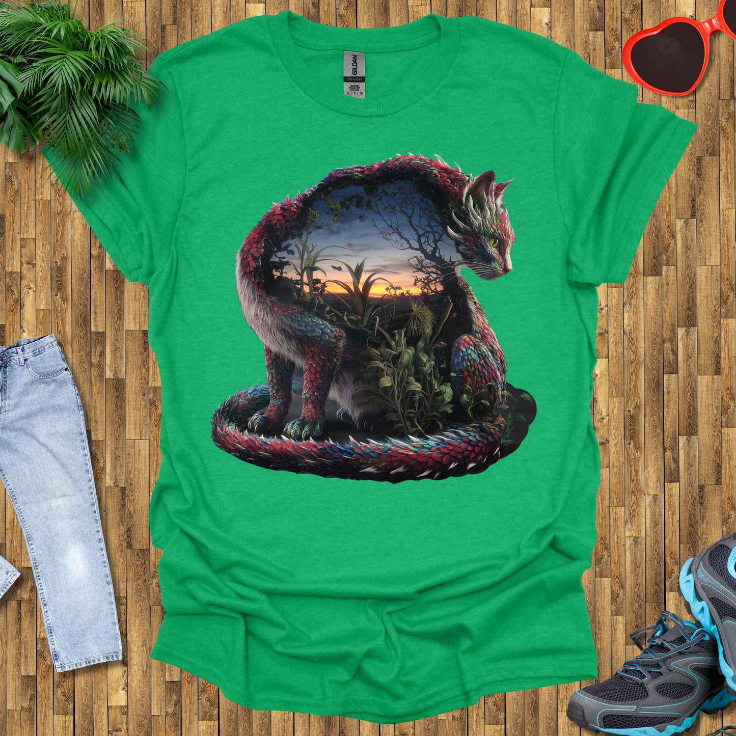 Flora within a dragon cat T-Shirt