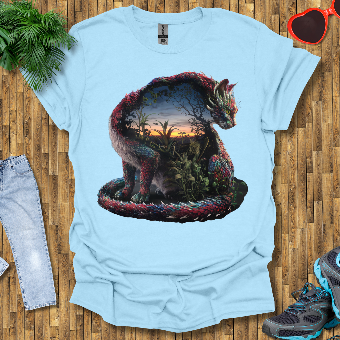 Flora within a dragon cat T-Shirt
