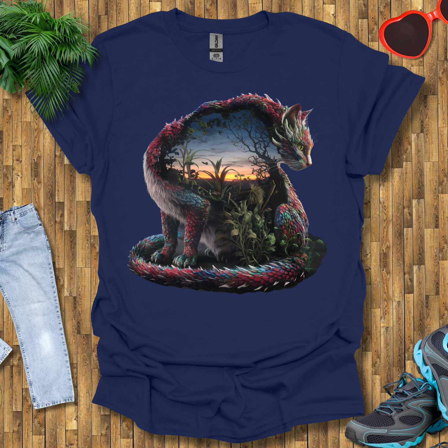 Flora within a dragon cat T-Shirt