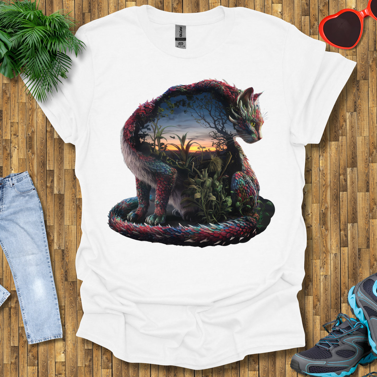 Flora within a dragon cat T-Shirt