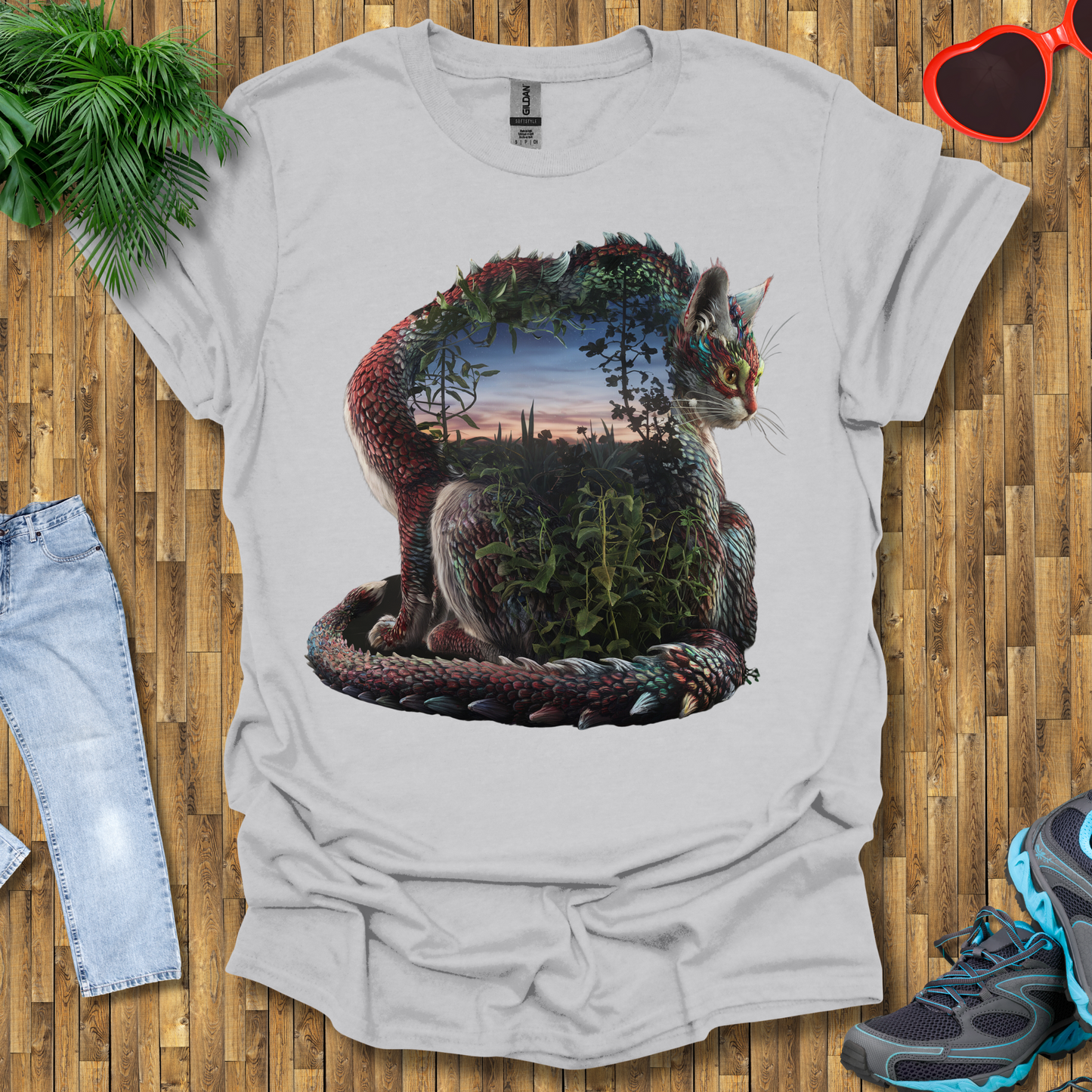Flora within a dragon cat T-Shirt