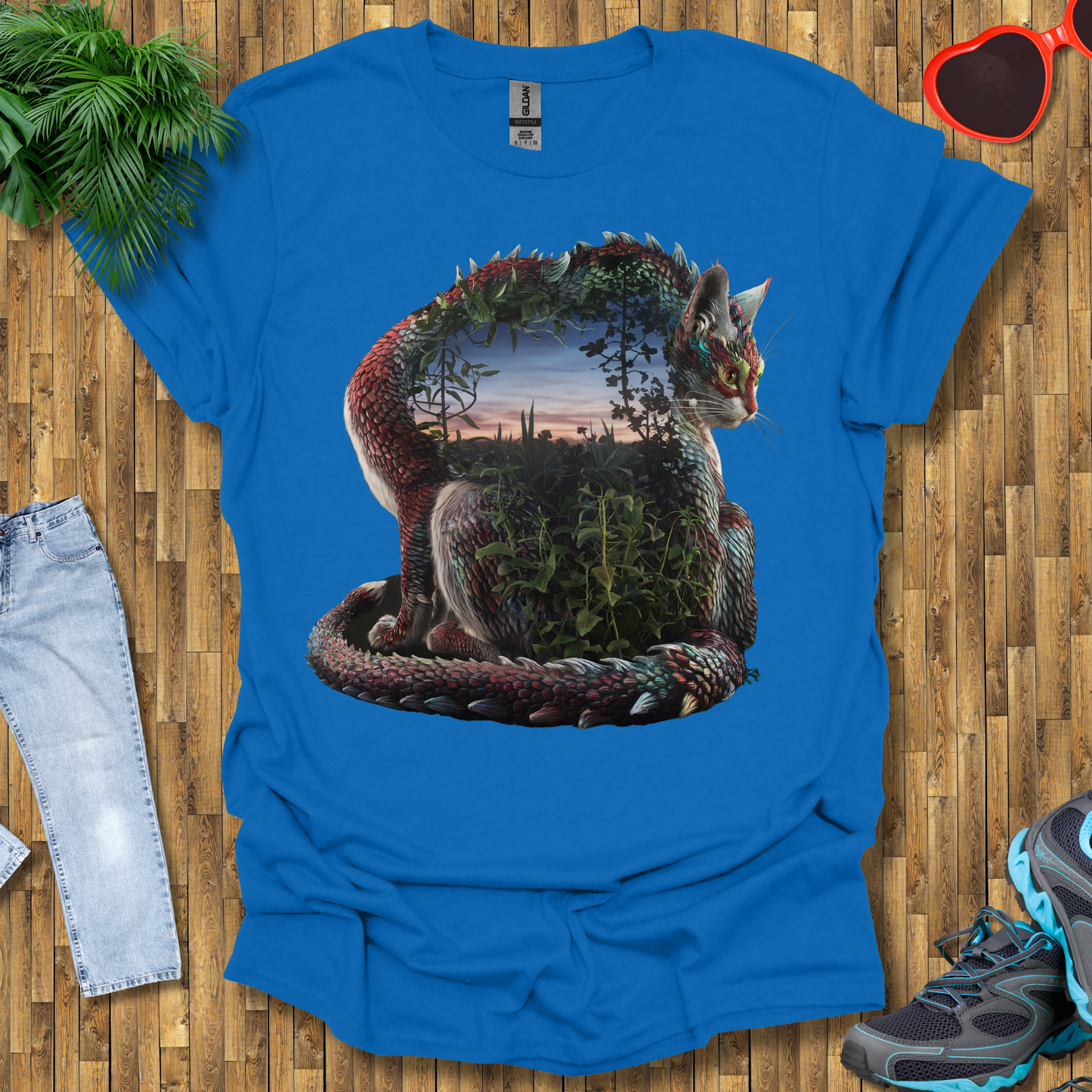 Flora within a dragon cat T-Shirt