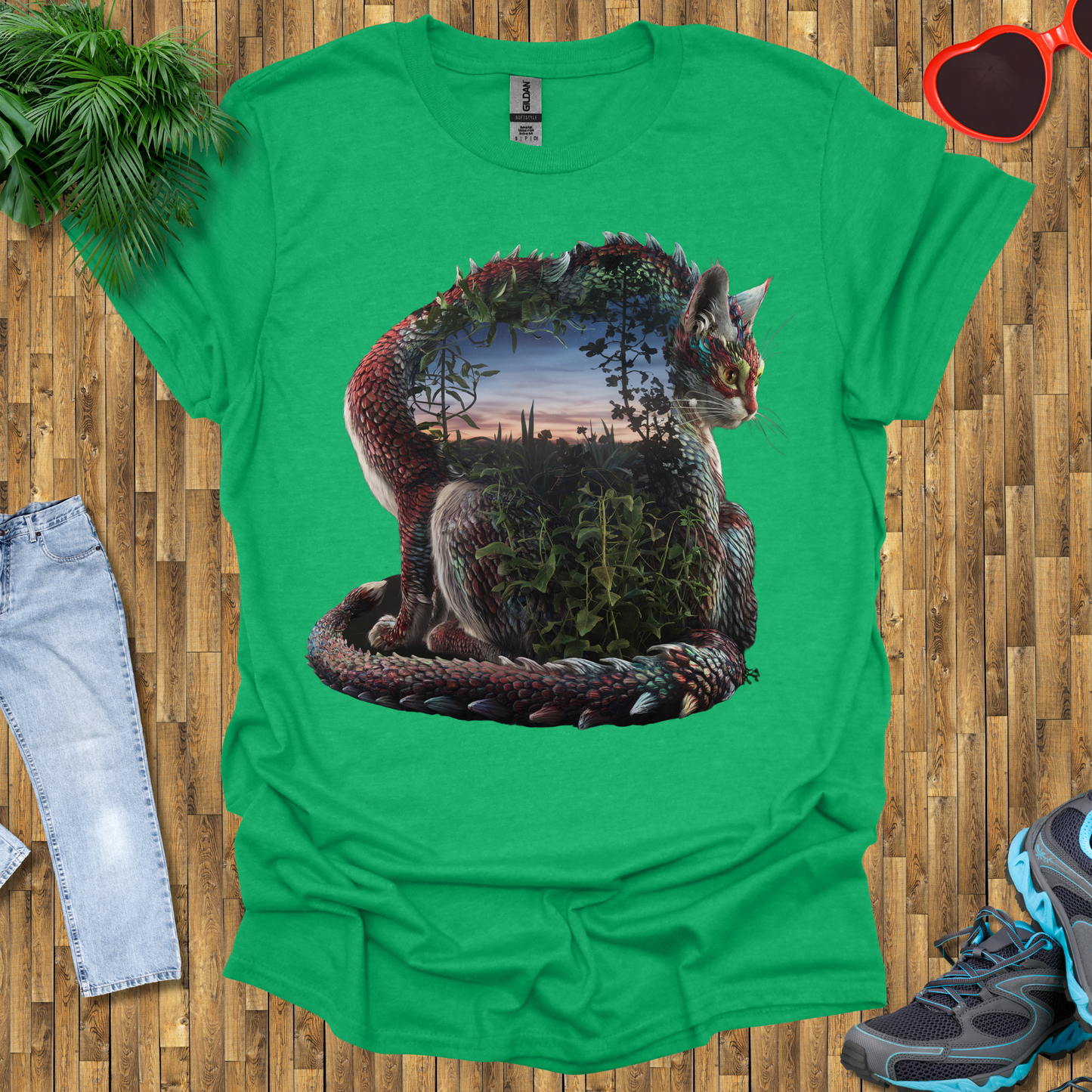 Flora within a dragon cat T-Shirt