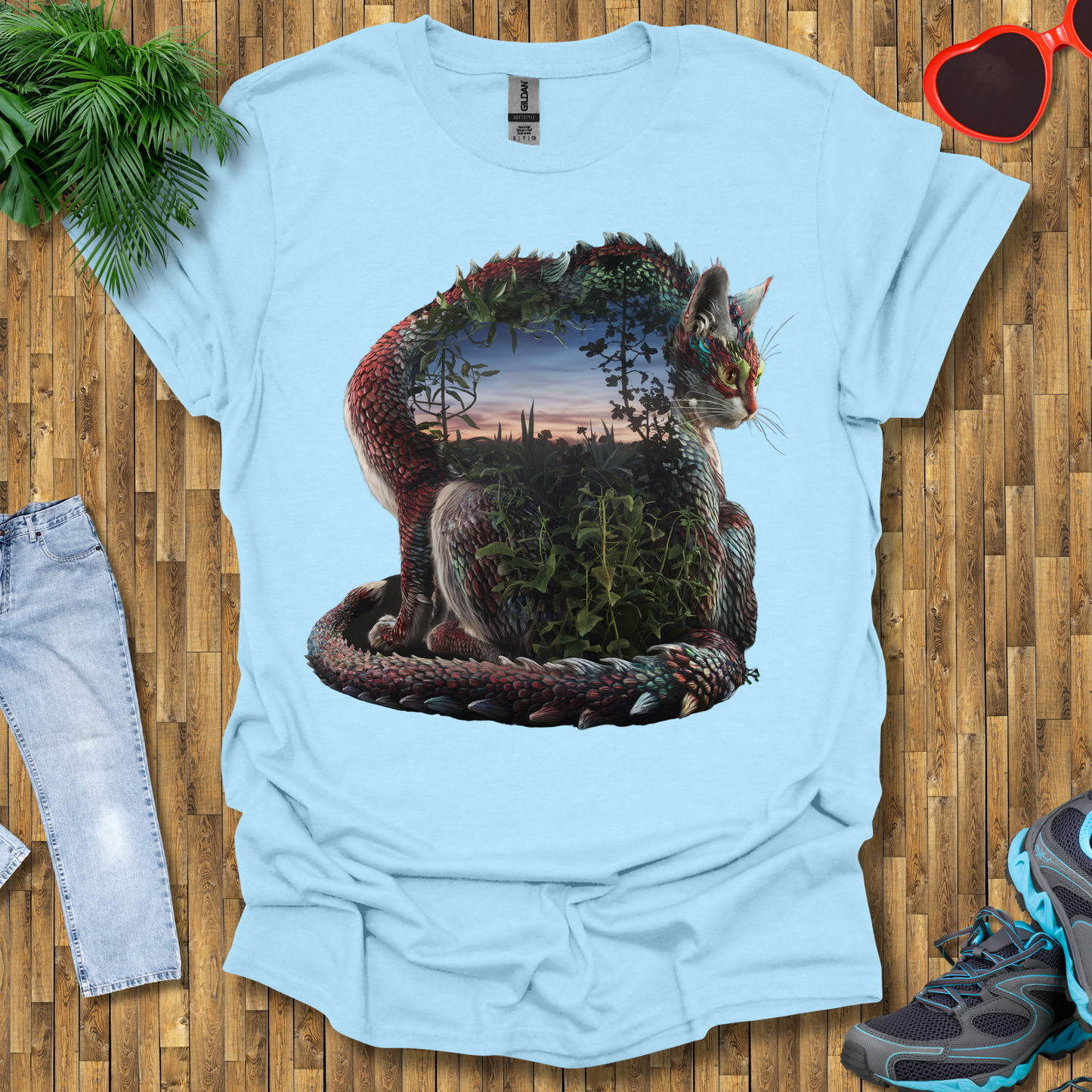 Flora within a dragon cat T-Shirt
