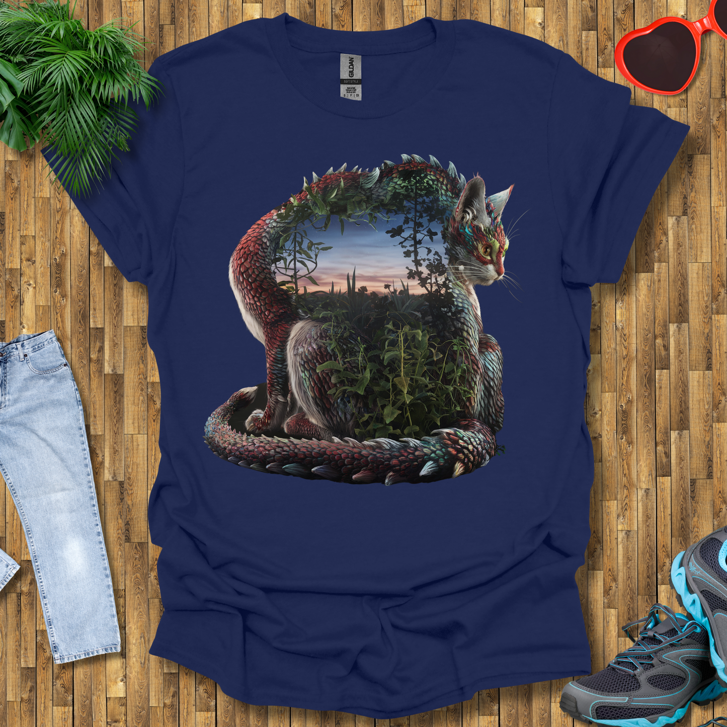 Flora within a dragon cat T-Shirt