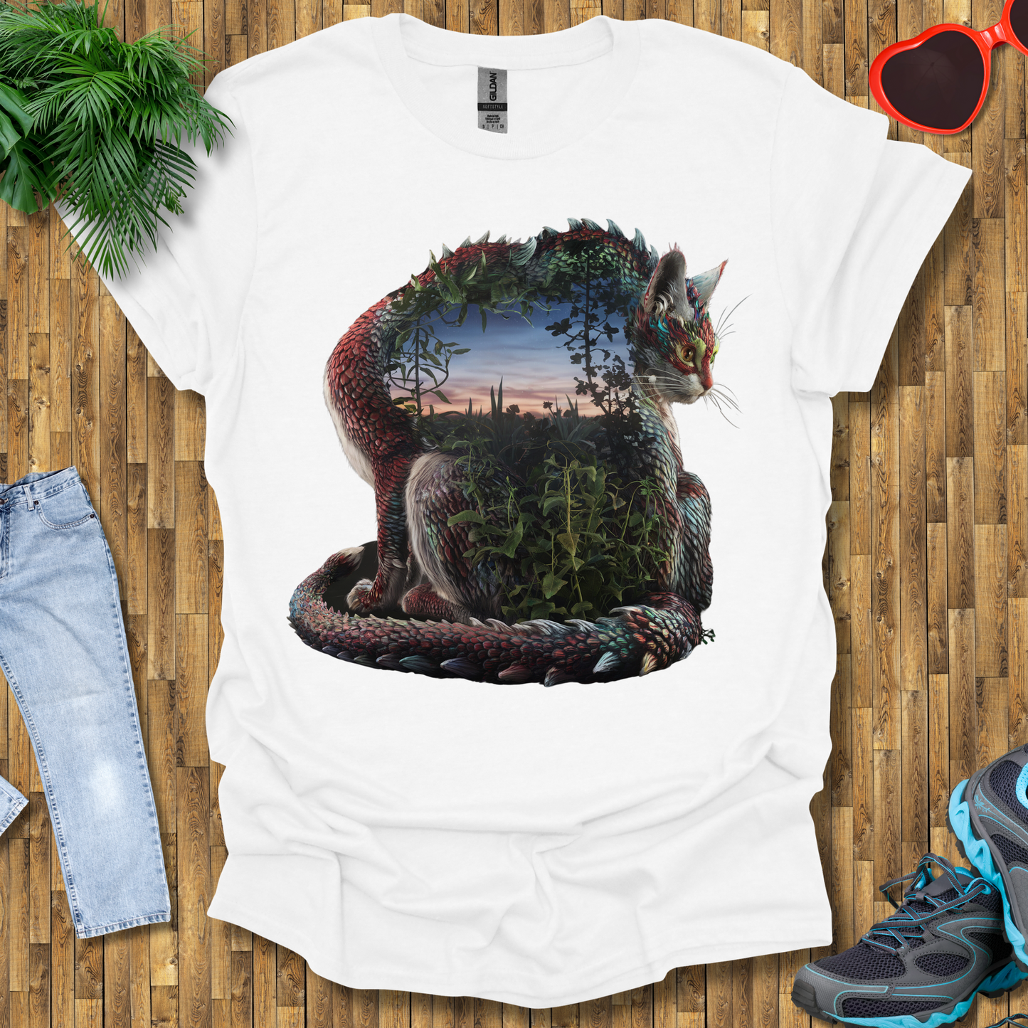 Flora within a dragon cat T-Shirt