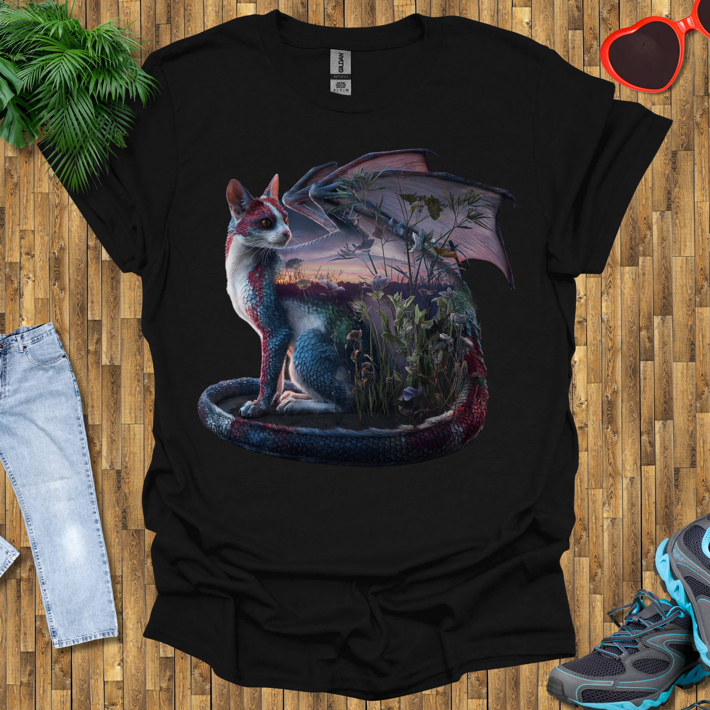 Flora within a dragon cat T-Shirt