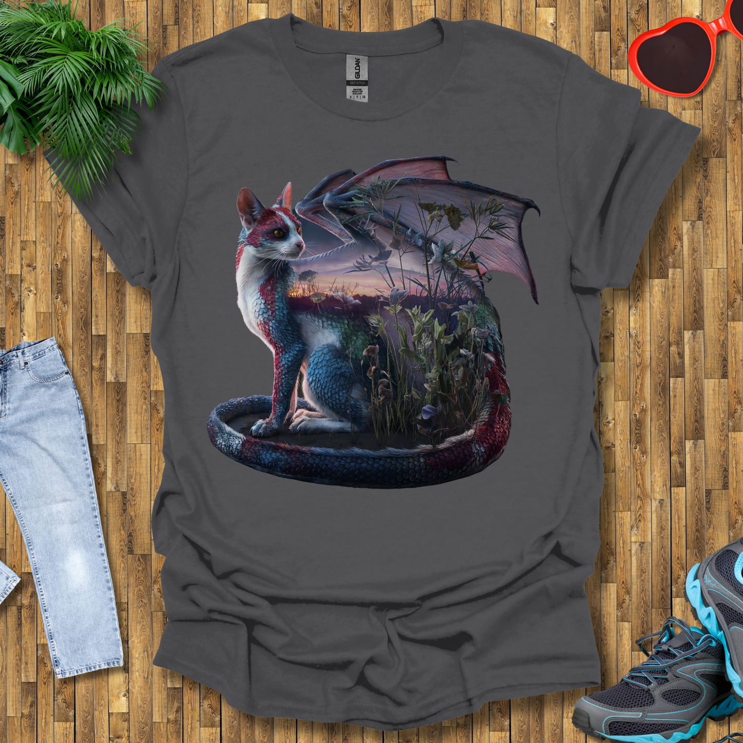 Flora within a dragon cat T-Shirt