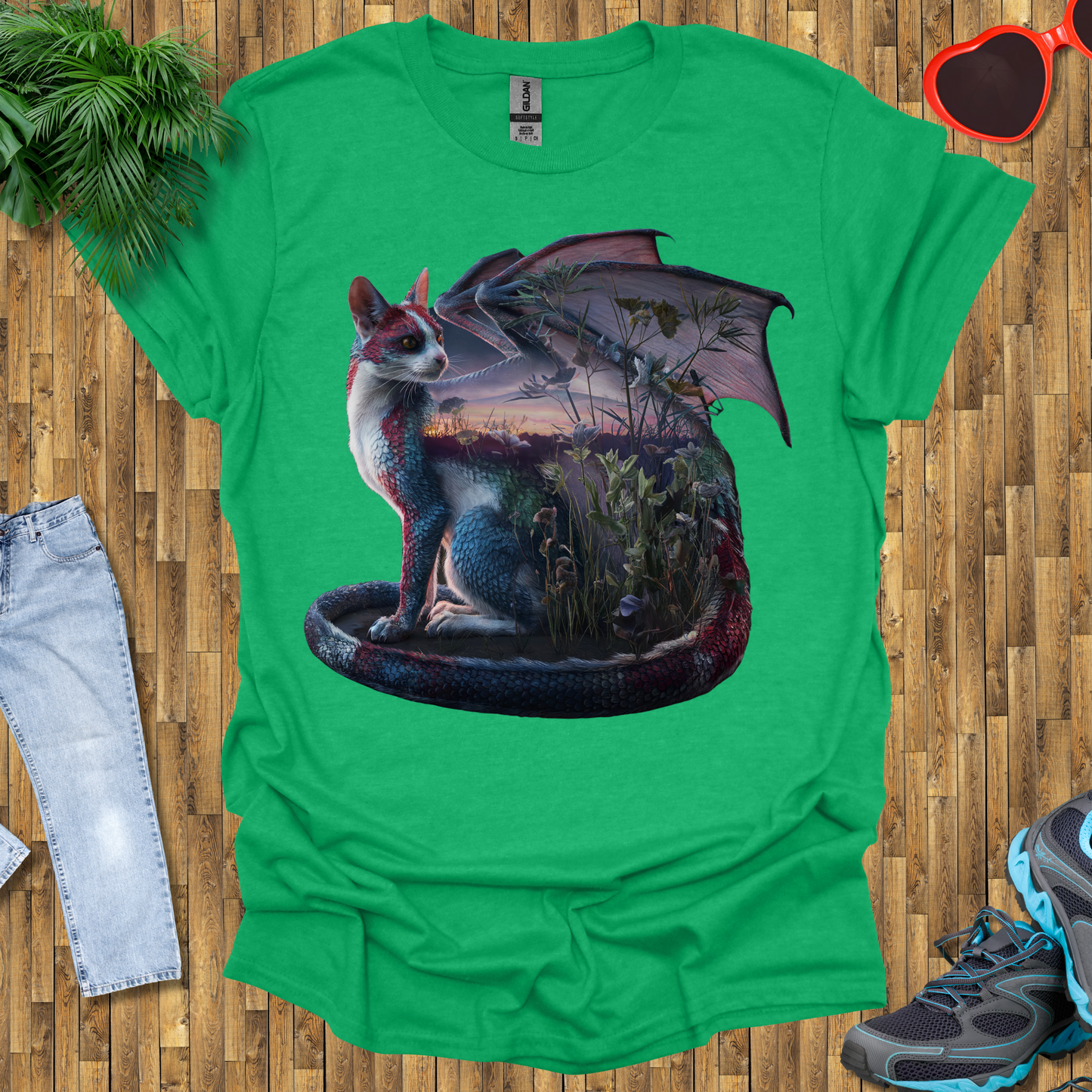 Flora within a dragon cat T-Shirt
