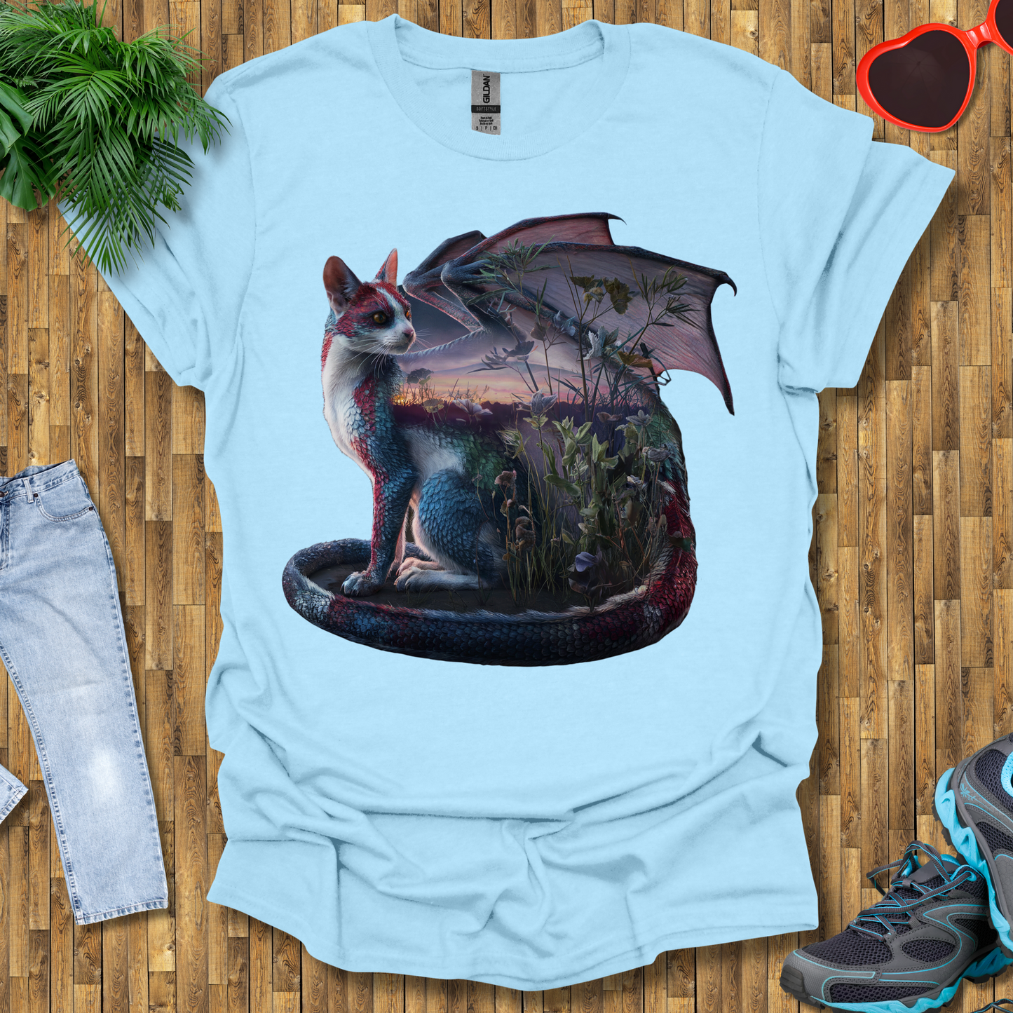 Flora within a dragon cat T-Shirt
