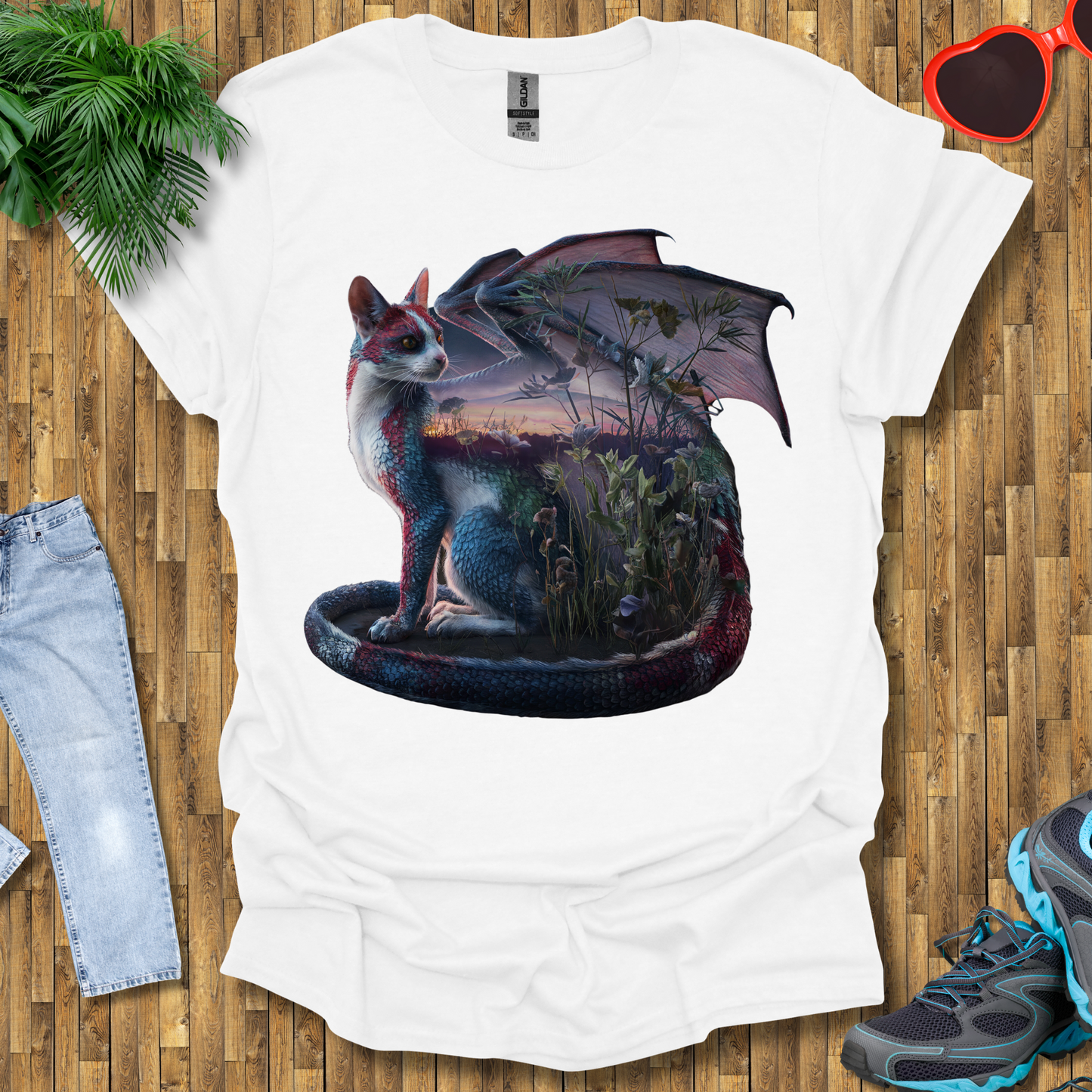 Flora within a dragon cat T-Shirt