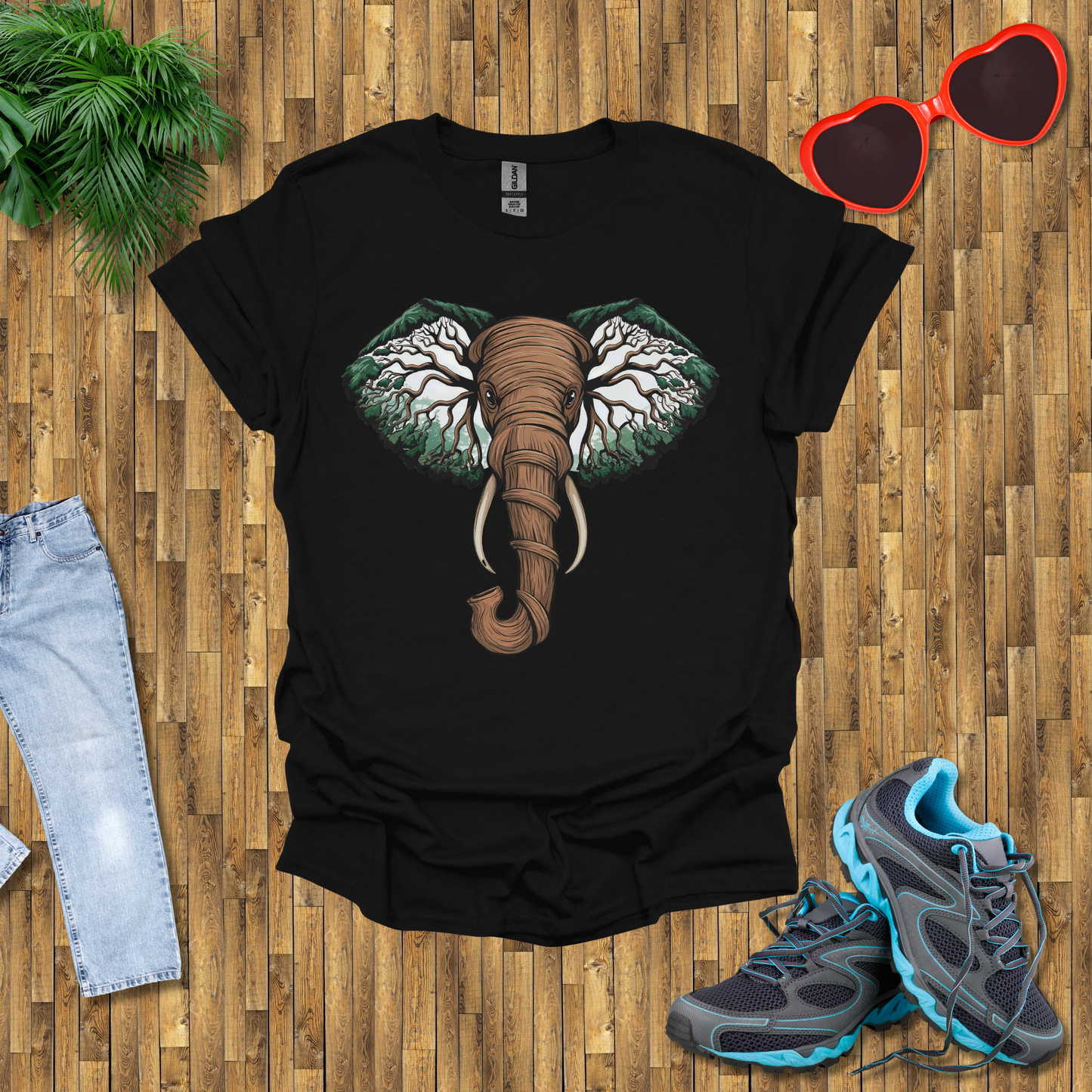 Elephant tree head T-Shirt