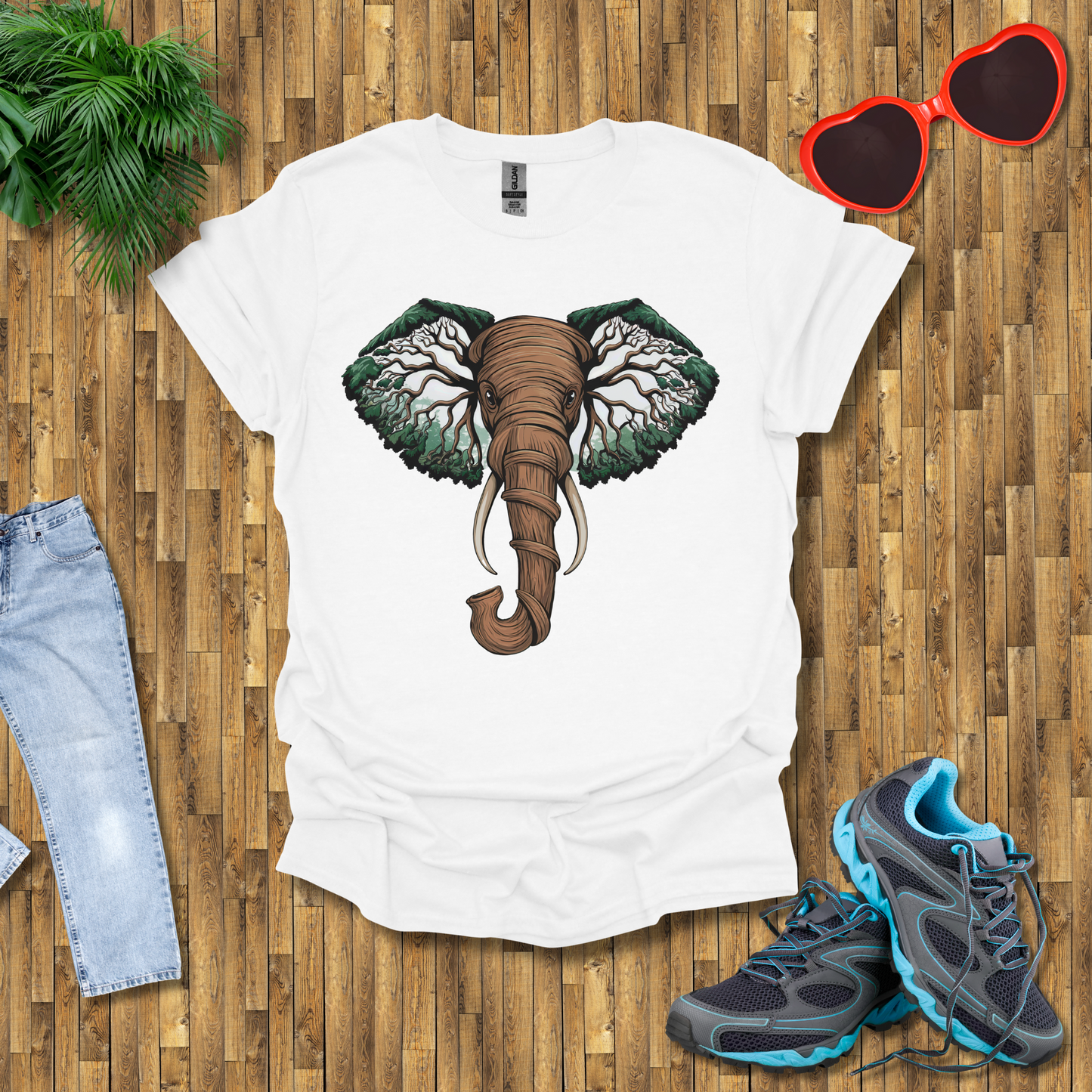 Elephant tree head T-Shirt