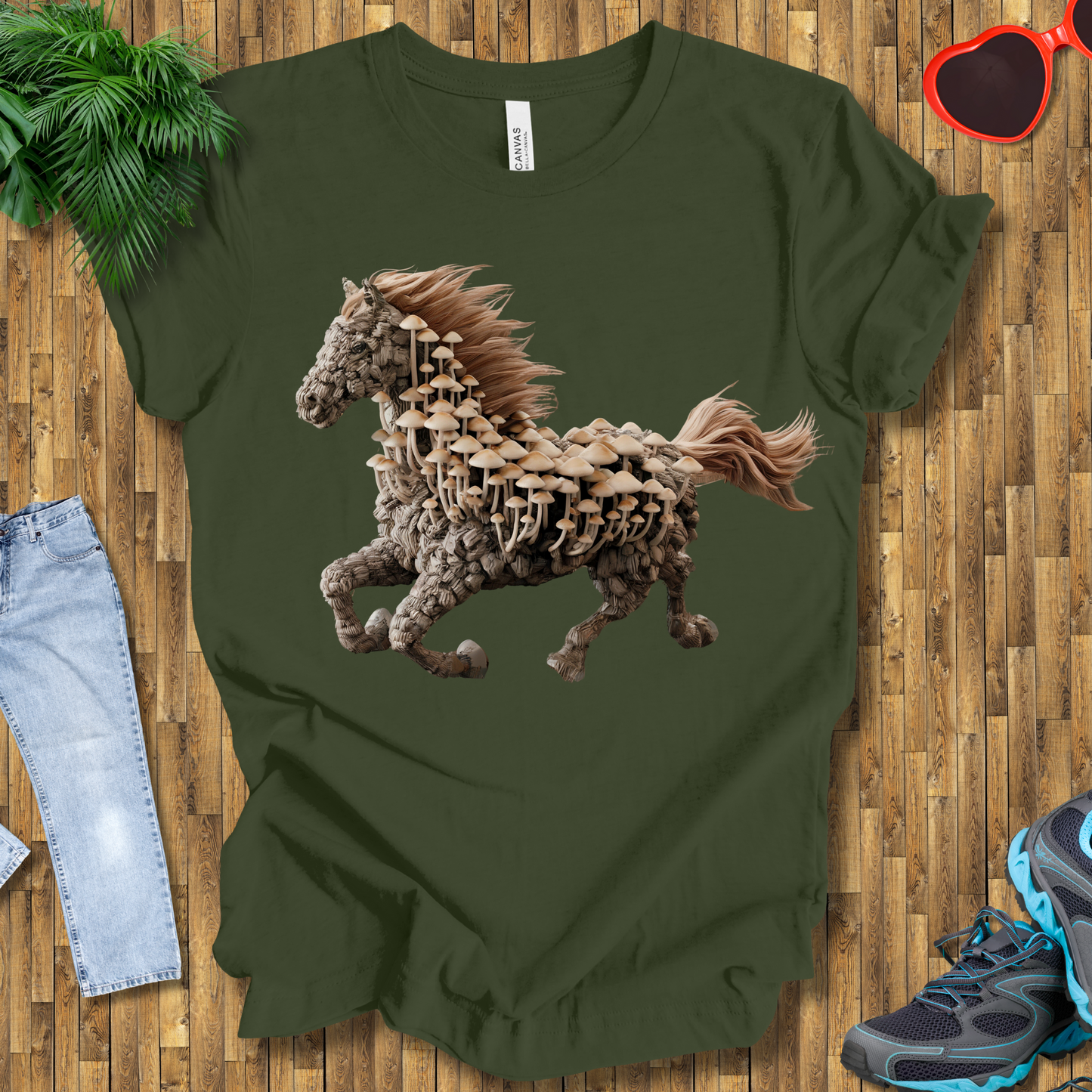 Mushroom horse T-Shirt