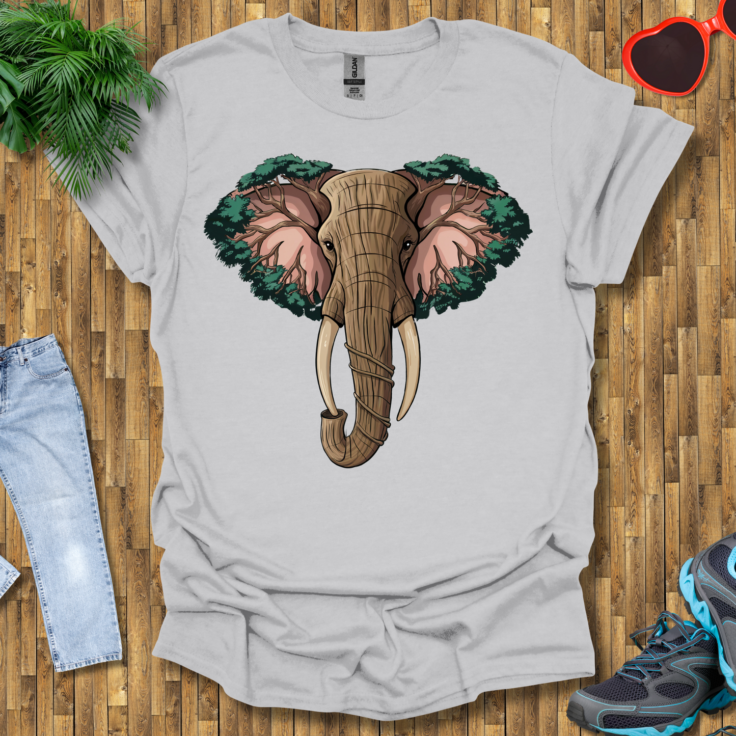 Elephant tree head T-Shirt