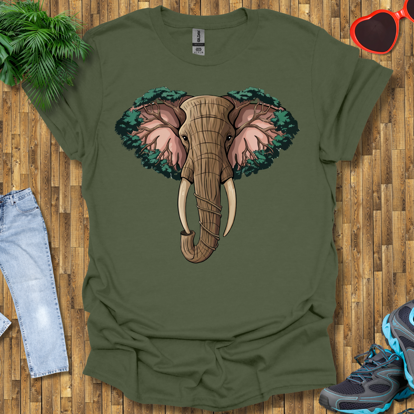 Elephant tree head T-Shirt