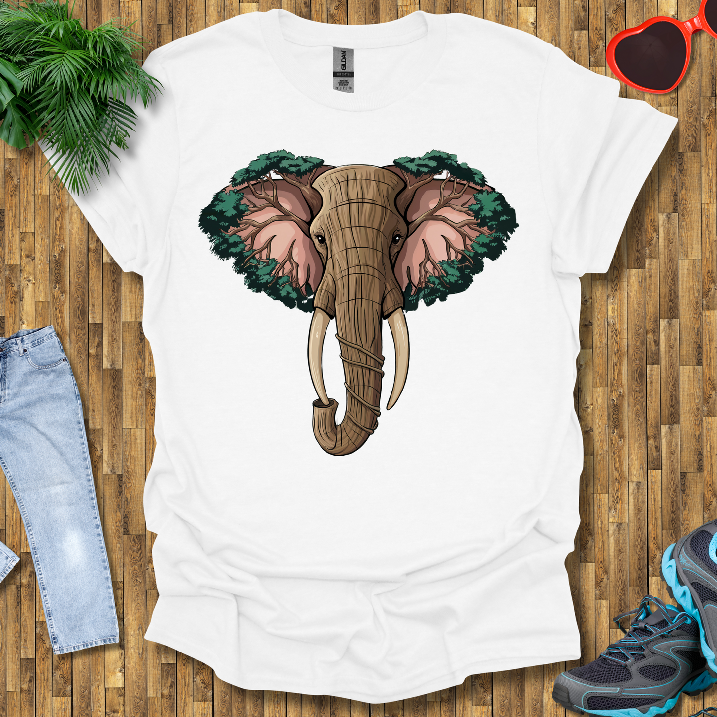 Elephant tree head T-Shirt
