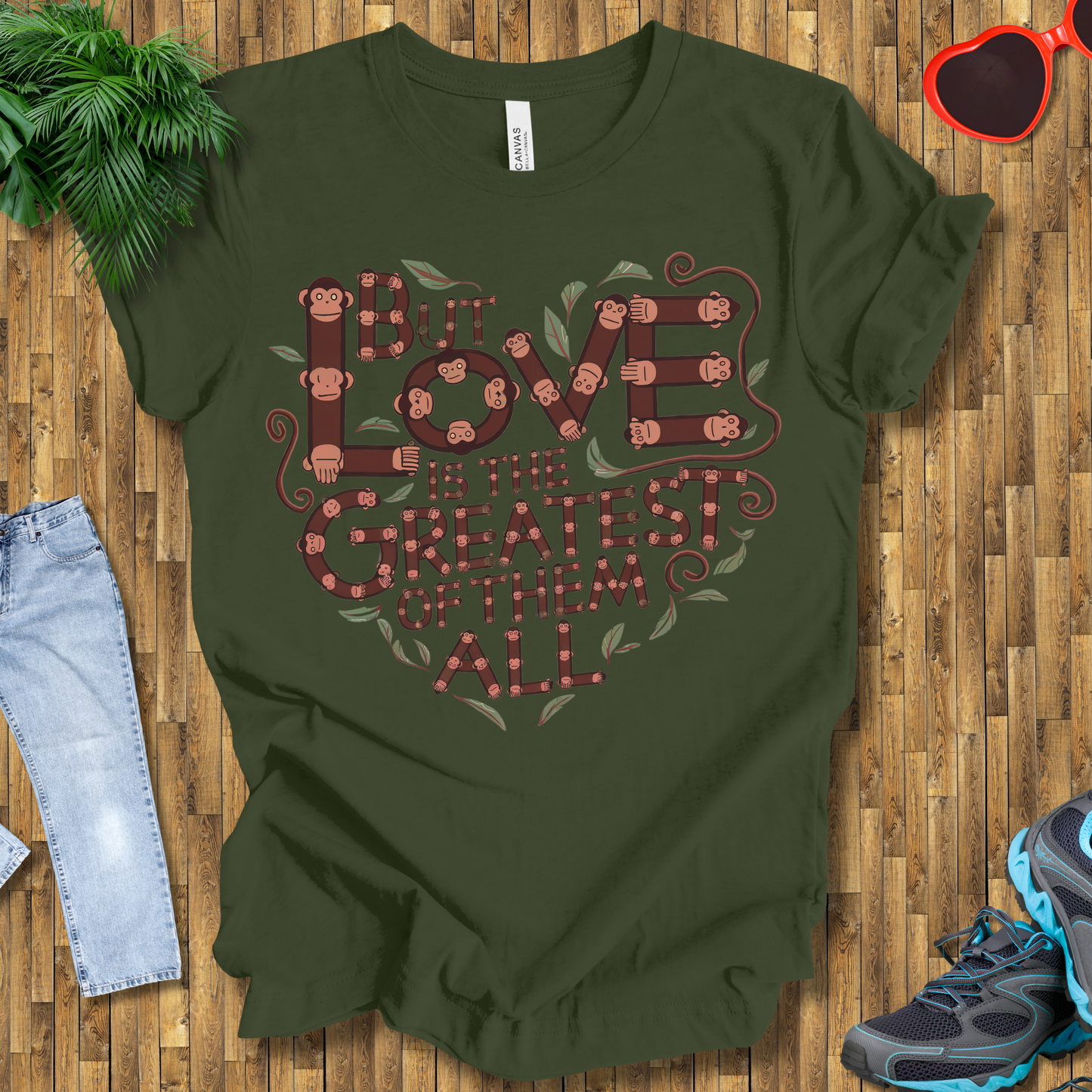 But love is the greatest of them all T-Shirt