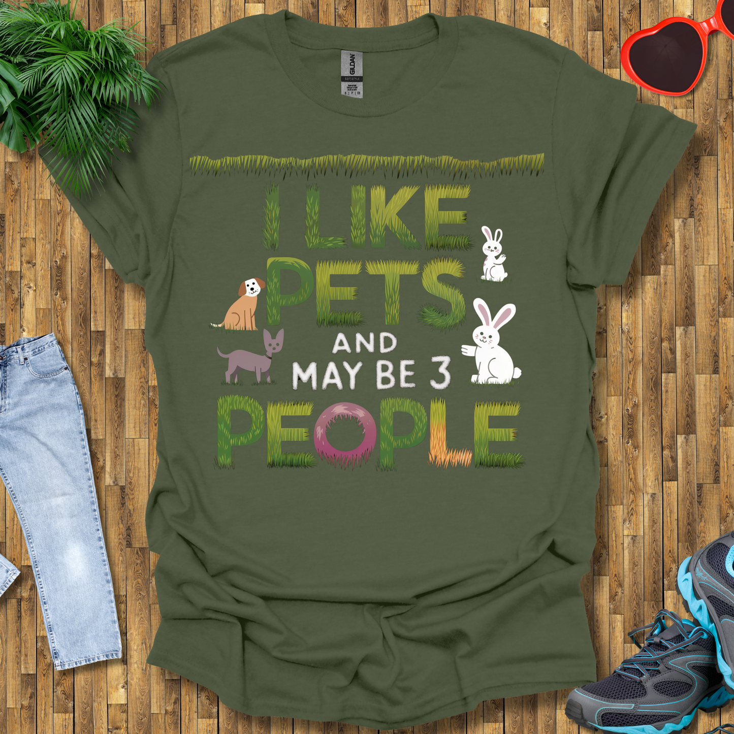 love for pets and people T-Shirt