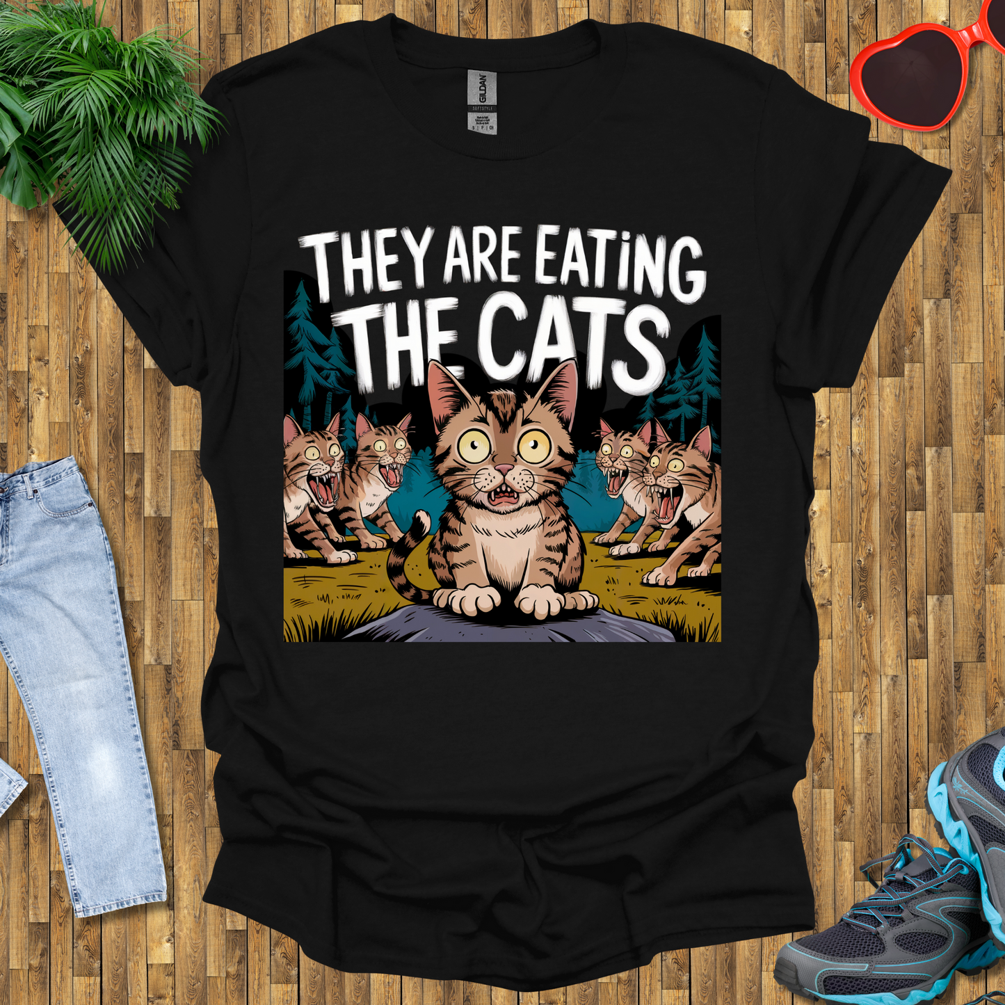 They are eating the cats T-Shirt